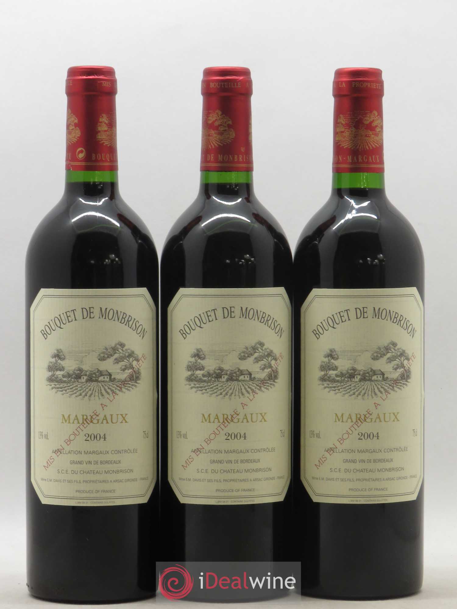 Bordeaux Bouquet de Montbrison (sans prix de réserve) 2004 - Posten von 12 Flaschen - 4