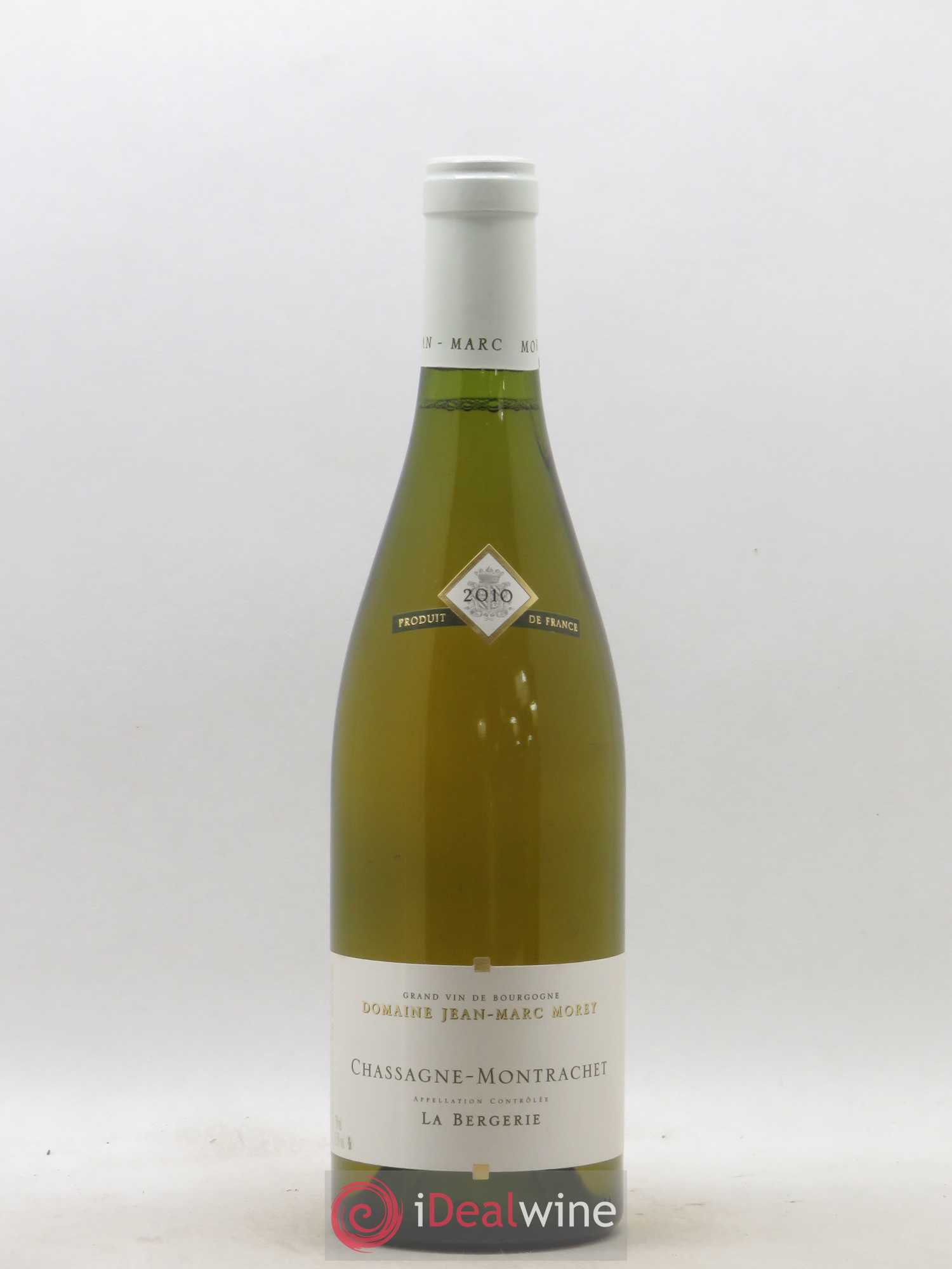 Chassagne-Montrachet La Bergerie Domaine Jean Marc Morey 2010 - Posten von 1 Flasche - 0