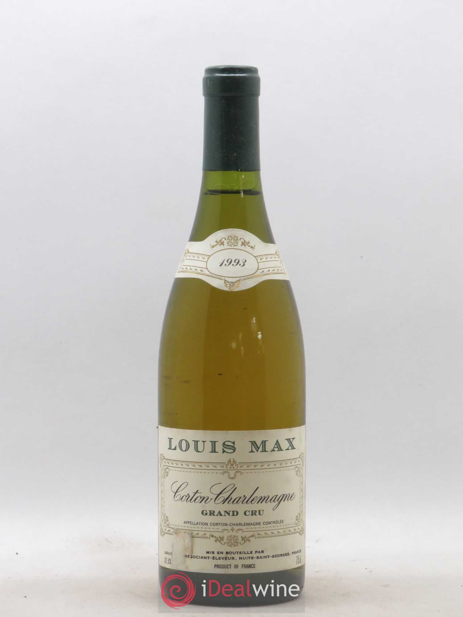 Corton-Charlemagne Grand Cru Louis Max 1993 - Lot de 1 bouteille - 0