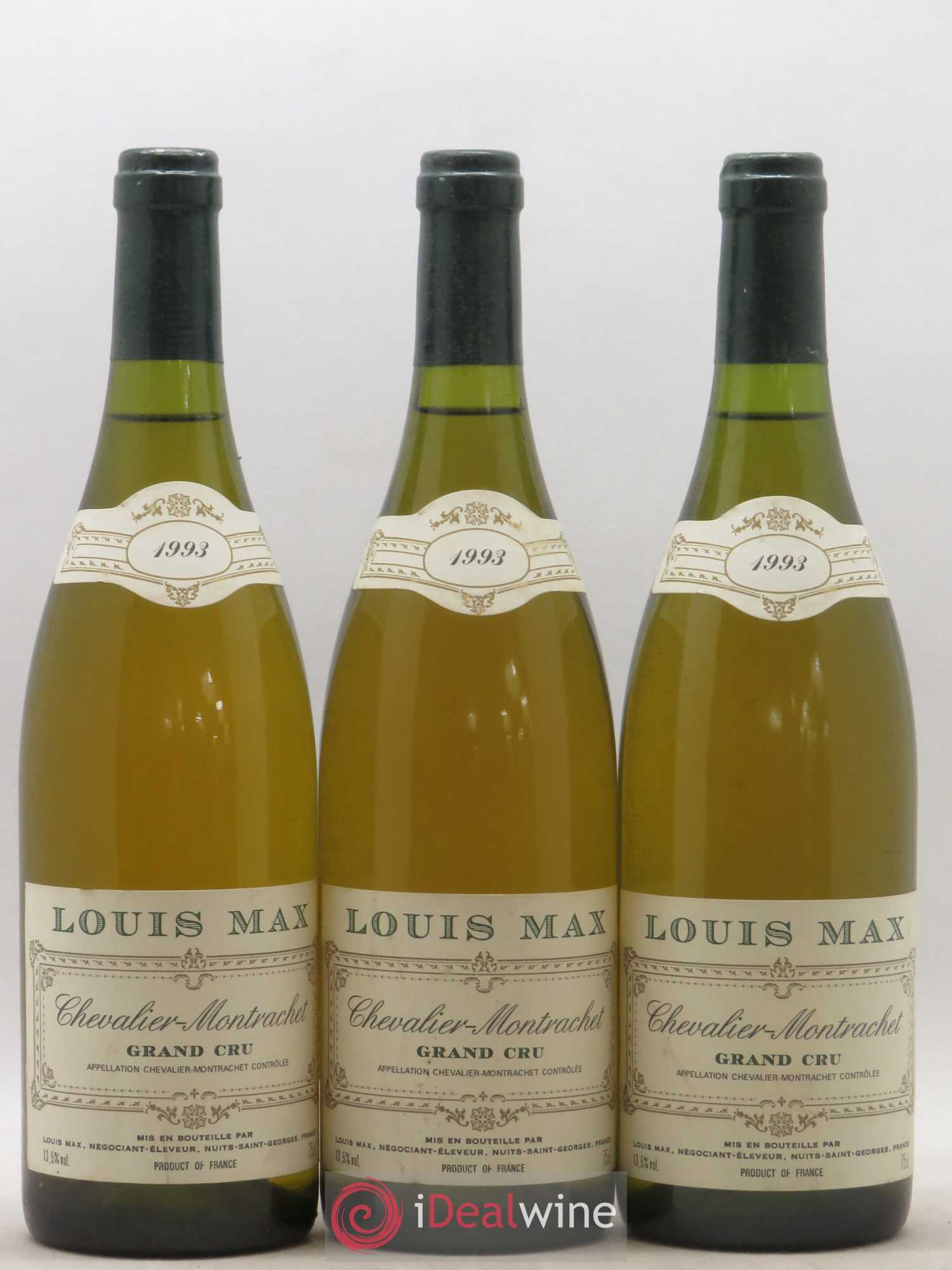 Chevalier-Montrachet Grand Cru Louis Max 1993 - Lot de 3 bouteilles - 0