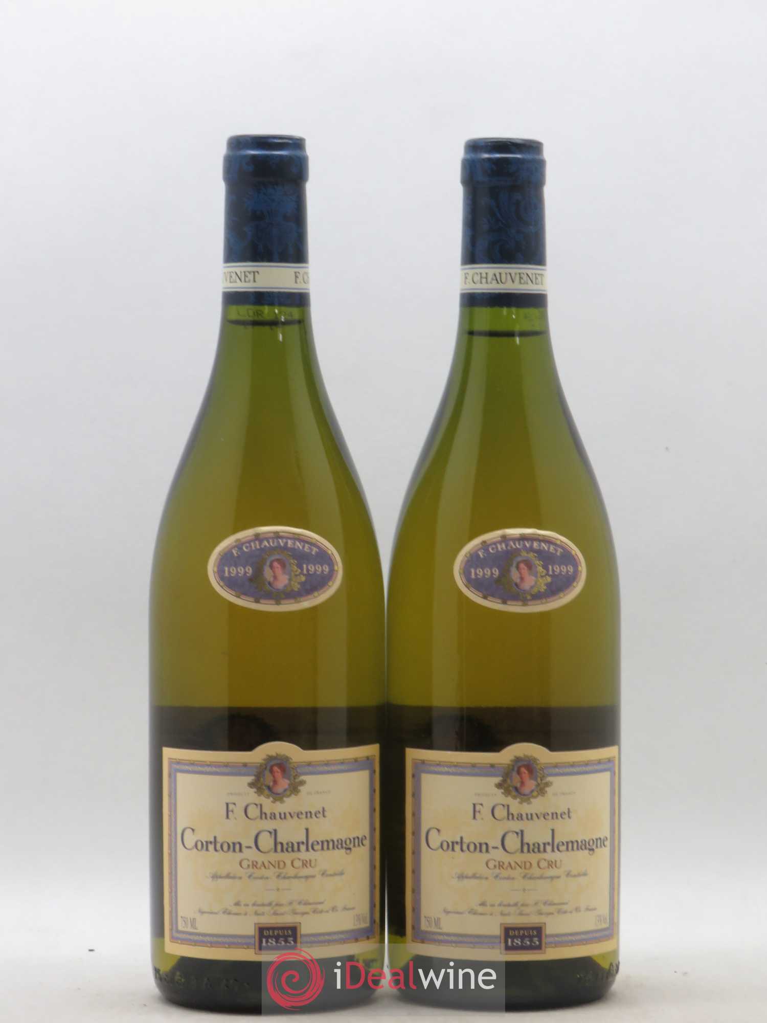 Corton-Charlemagne Grand Cru Chauvenet 1999 - Lot de 2 bouteilles - 0