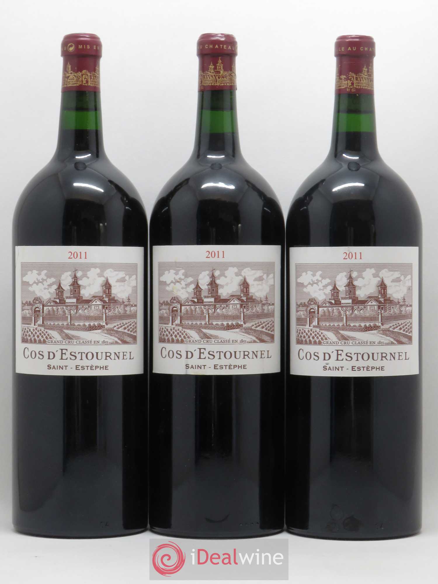 Cos d'Estournel 2ème Grand Cru Classé 2011 - Lot de 3 magnums - 0