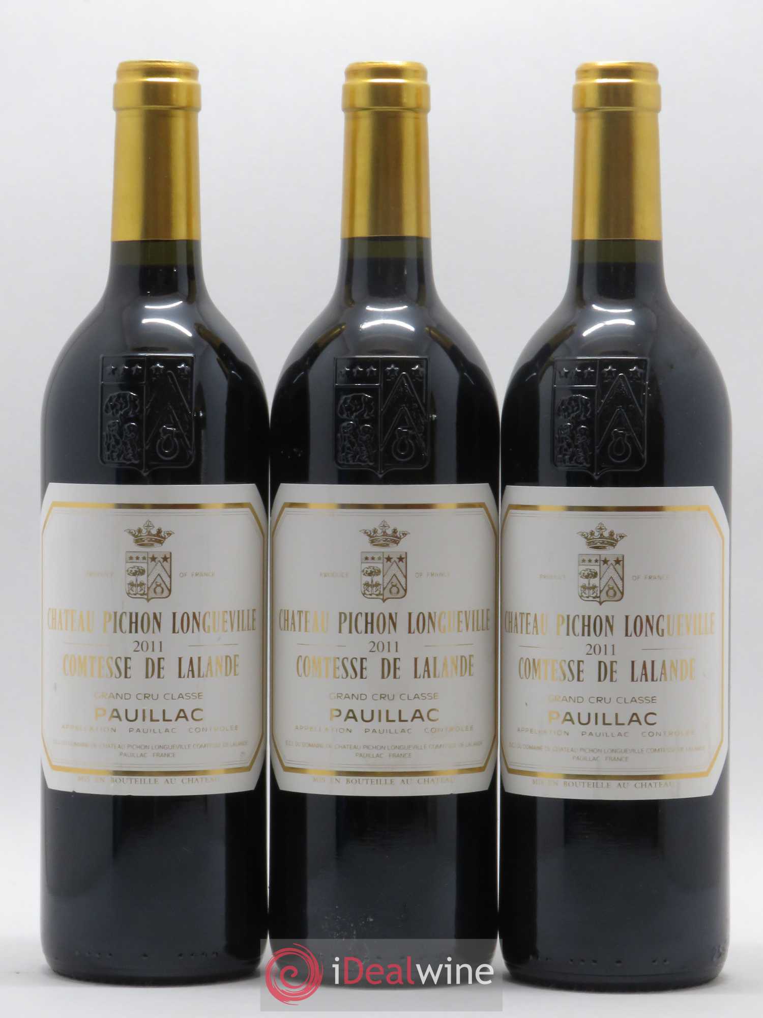 Château Pichon Longueville Comtesse de Lalande 2ème Grand Cru Classé 2011 - Lot de 3 bouteilles - 0