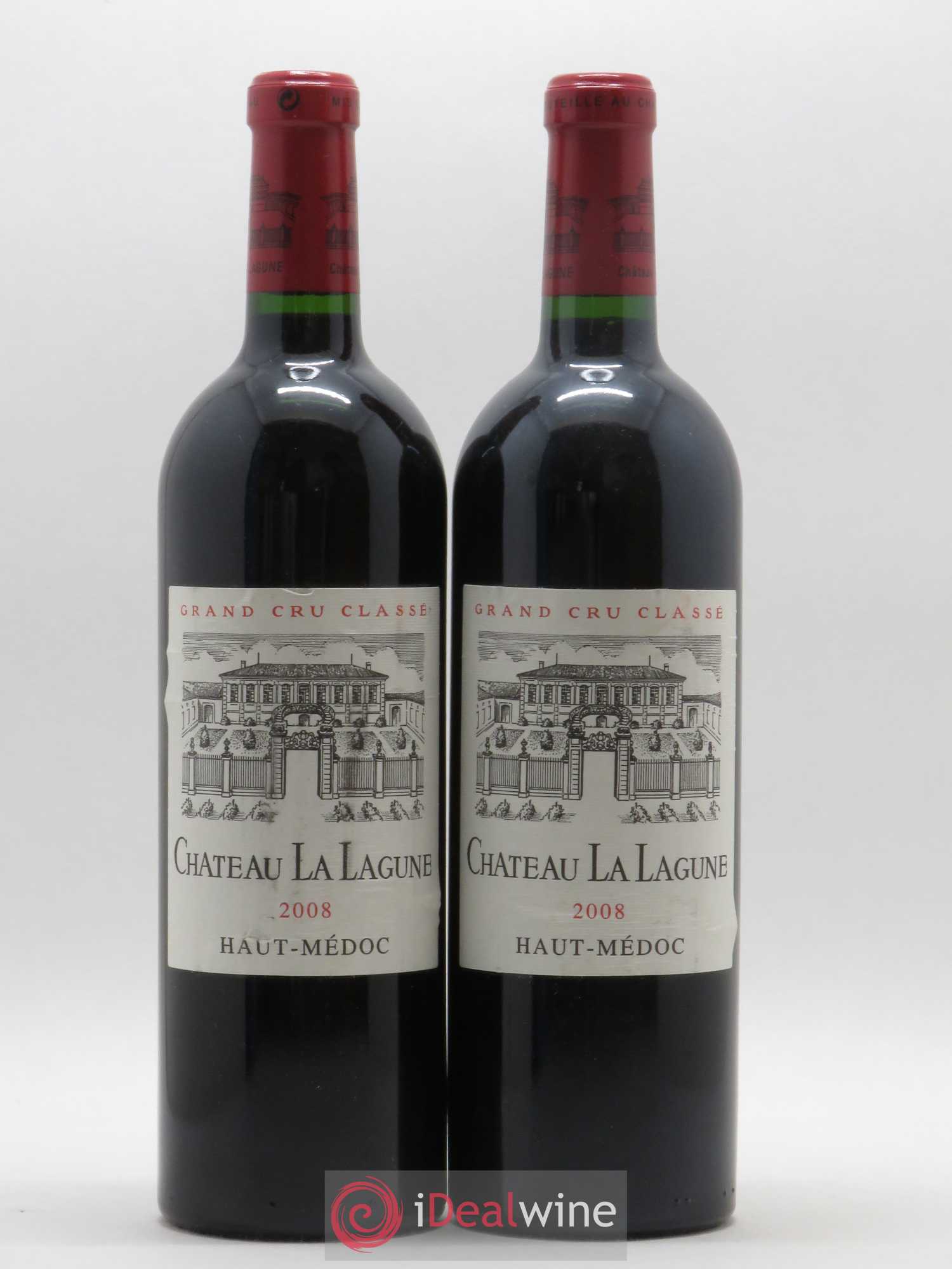 Château la Lagune 3ème Grand Cru Classé 2008 - Lot de 2 bouteilles - 0
