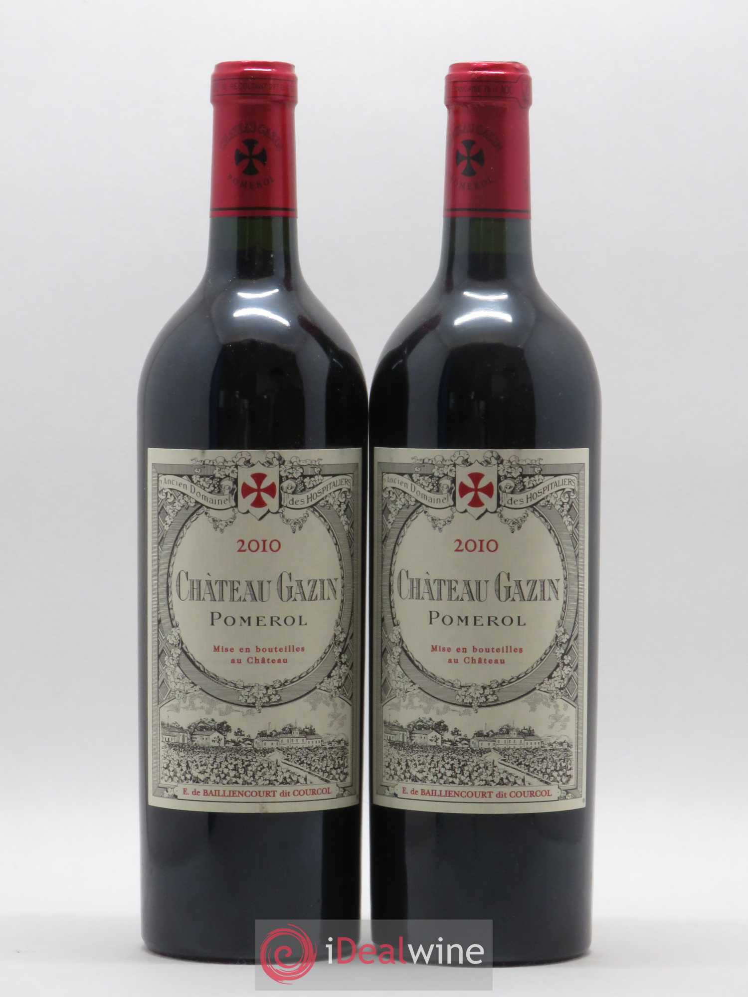 Château Gazin 2010 - Lot de 2 bouteilles - 0