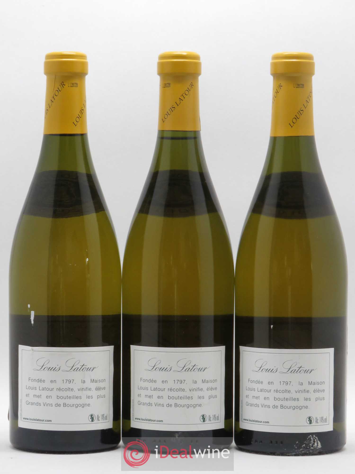 Bâtard-Montrachet Grand Cru Louis Latour 2010 - Lot de 3 bouteilles - 1