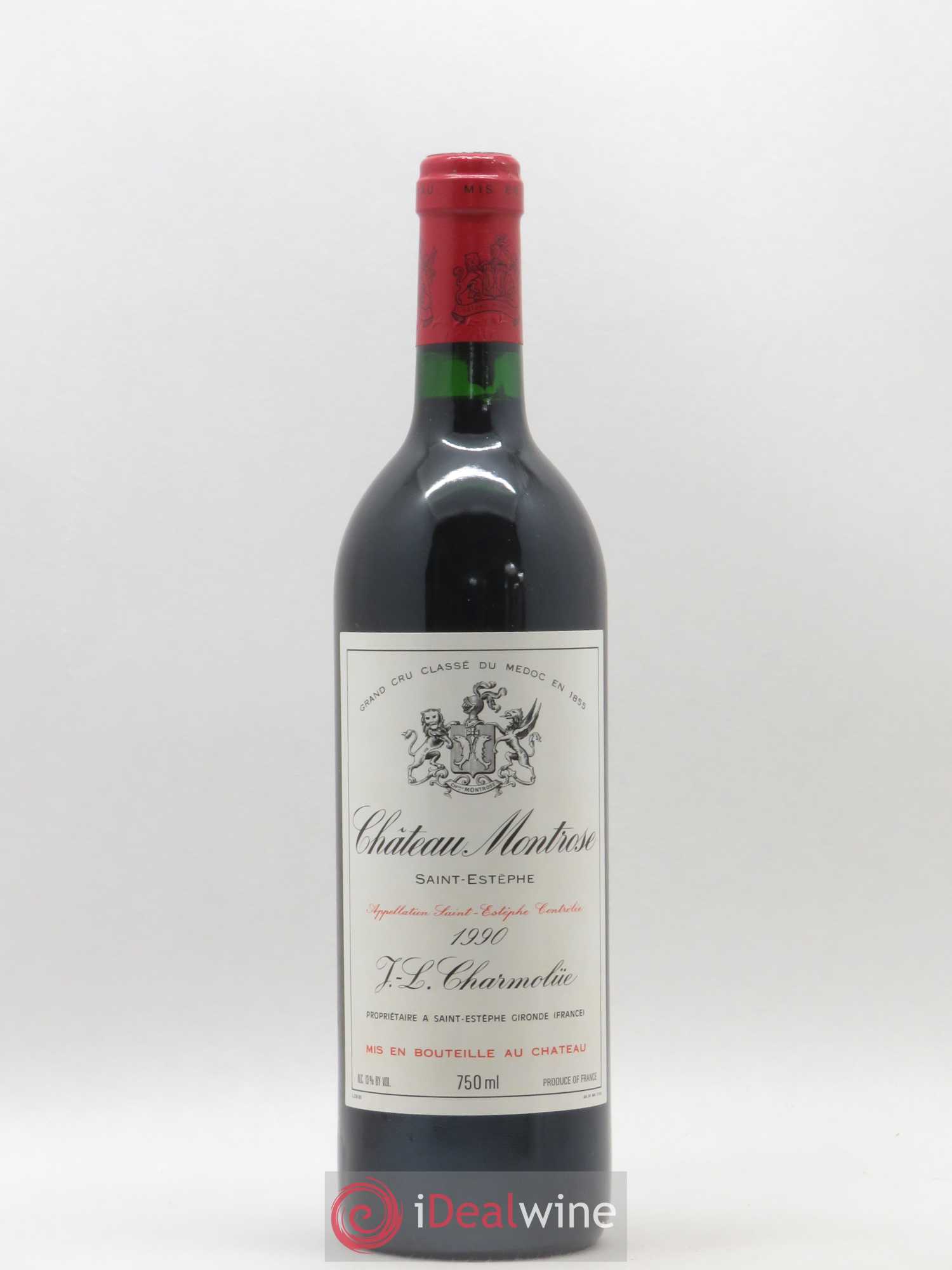 Château Montrose 2ème Grand Cru Classé 1990 - Lot de 1 bouteille - 0