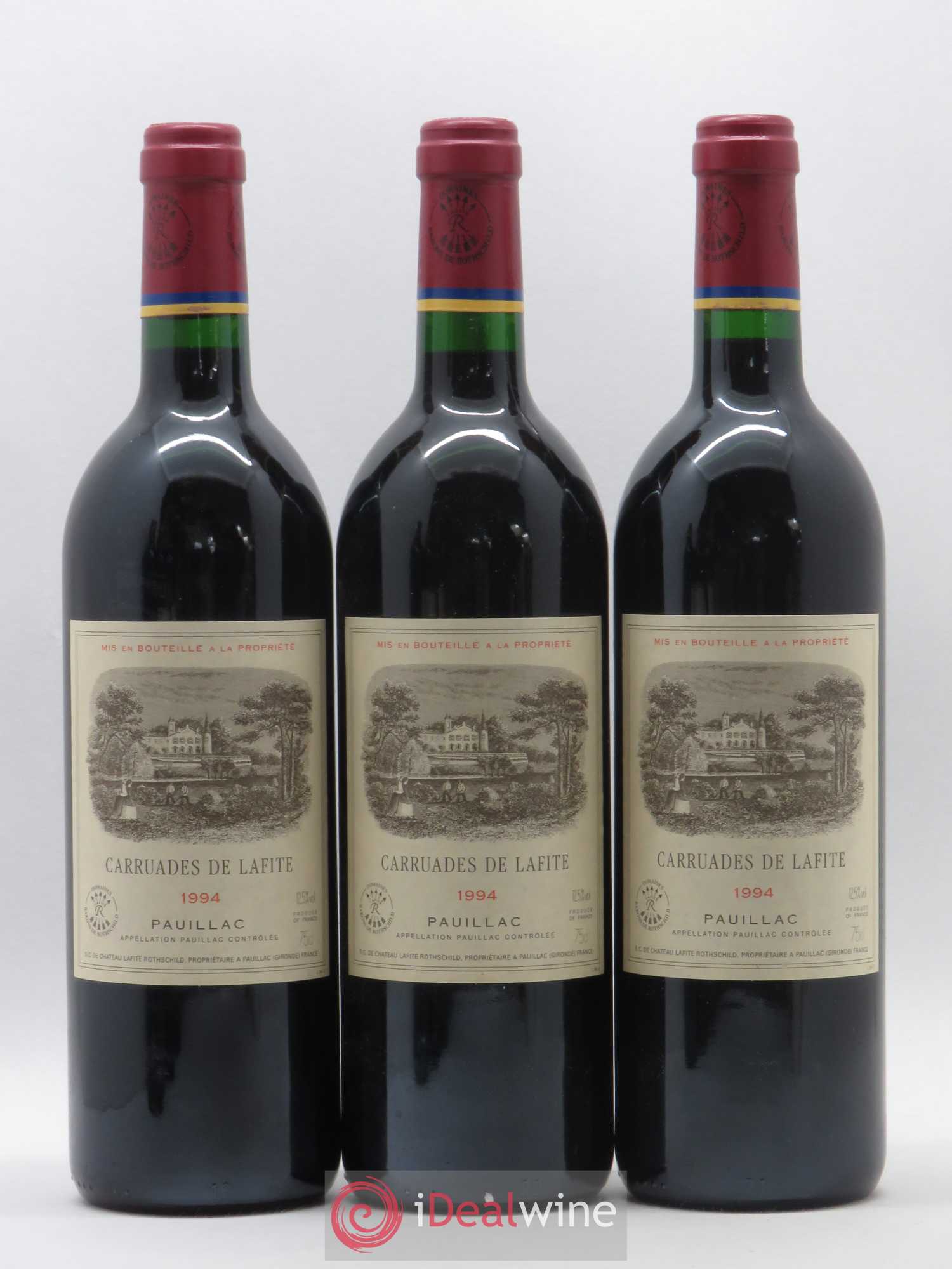 Carruades de Lafite Rothschild Second Vin 1994 - Lot de 6 bouteilles - 2