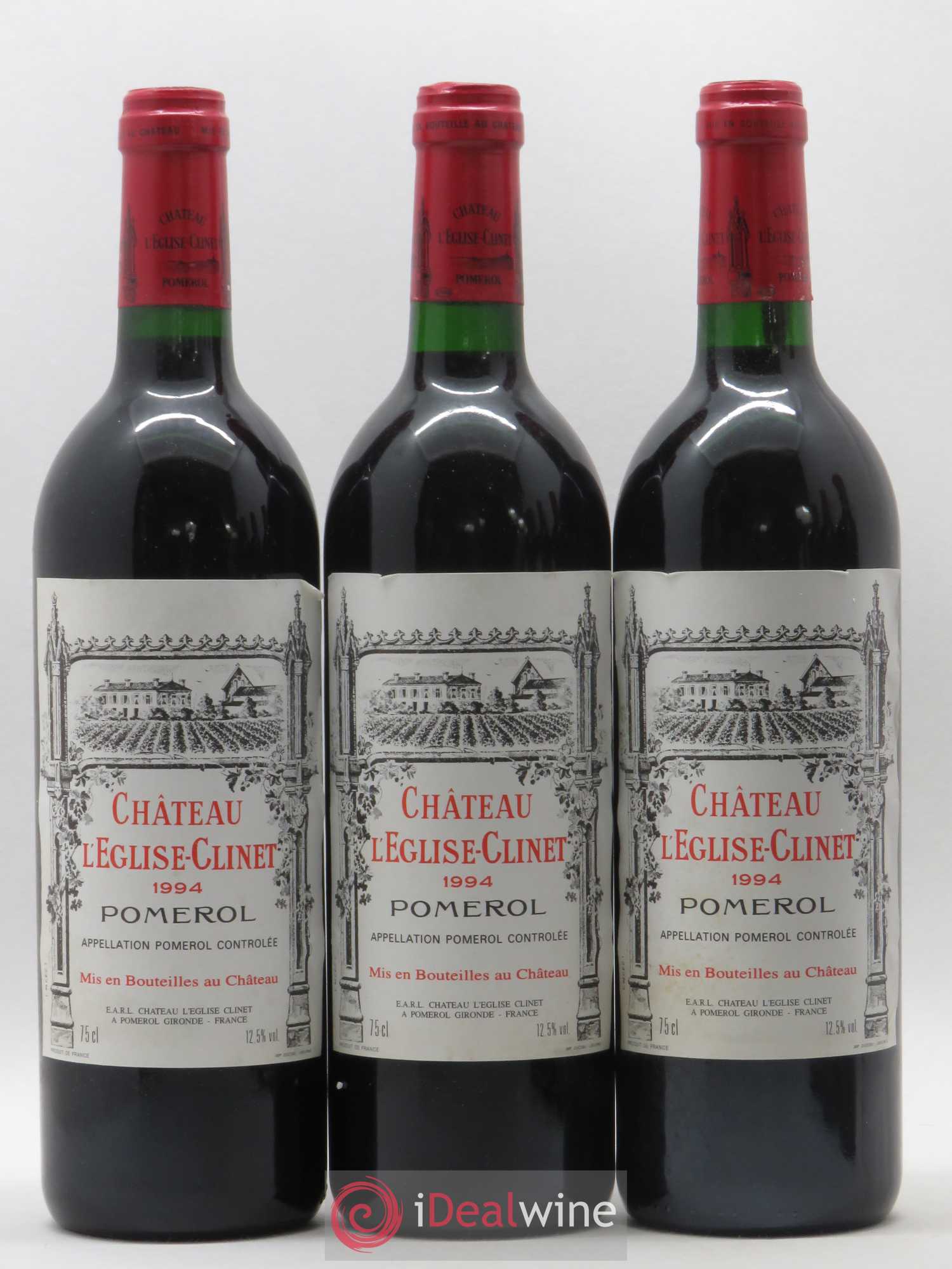 Château l' Église Clinet 1994 - Lot de 6 bouteilles - 1