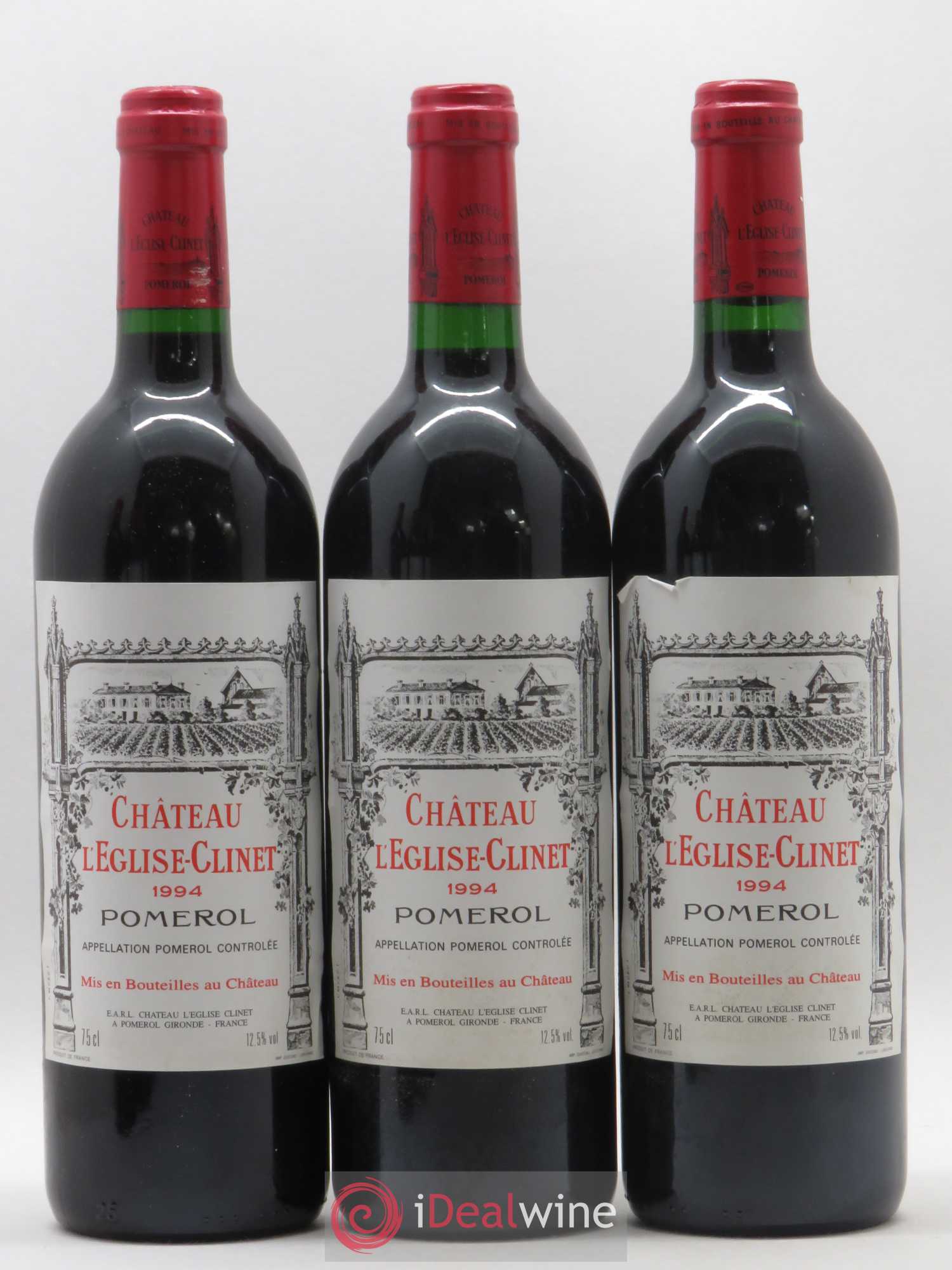 Château l' Église Clinet 1994 - Lot de 6 bouteilles - 2