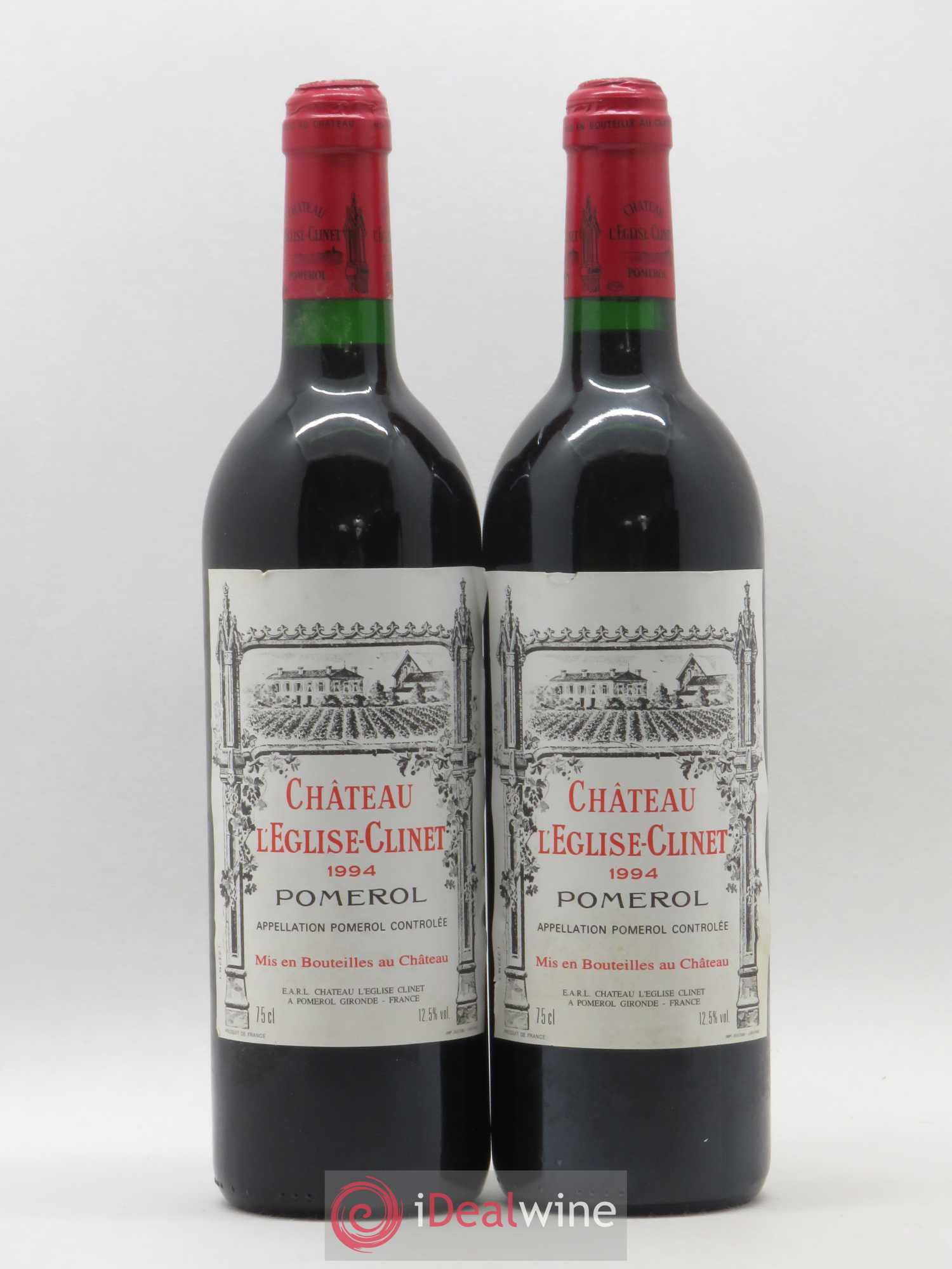 Château l' Église Clinet 1994 - Lot de 2 bouteilles - 0