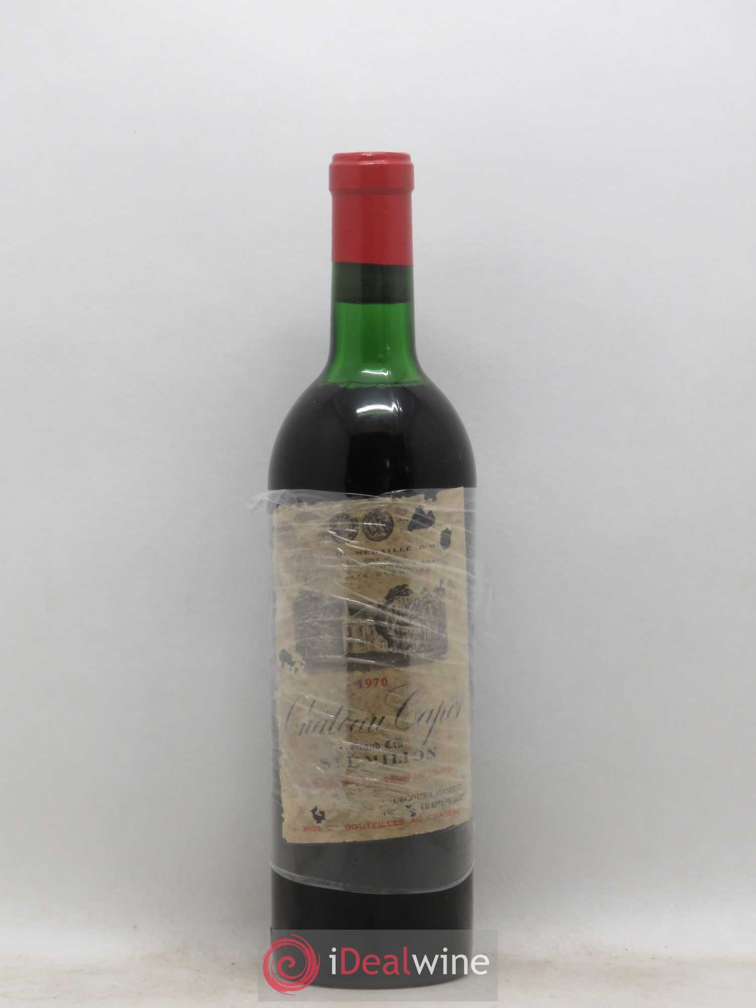 Saint-Émilion Grand Cru Château Capet 1970 - Lot de 1 bouteille - 0