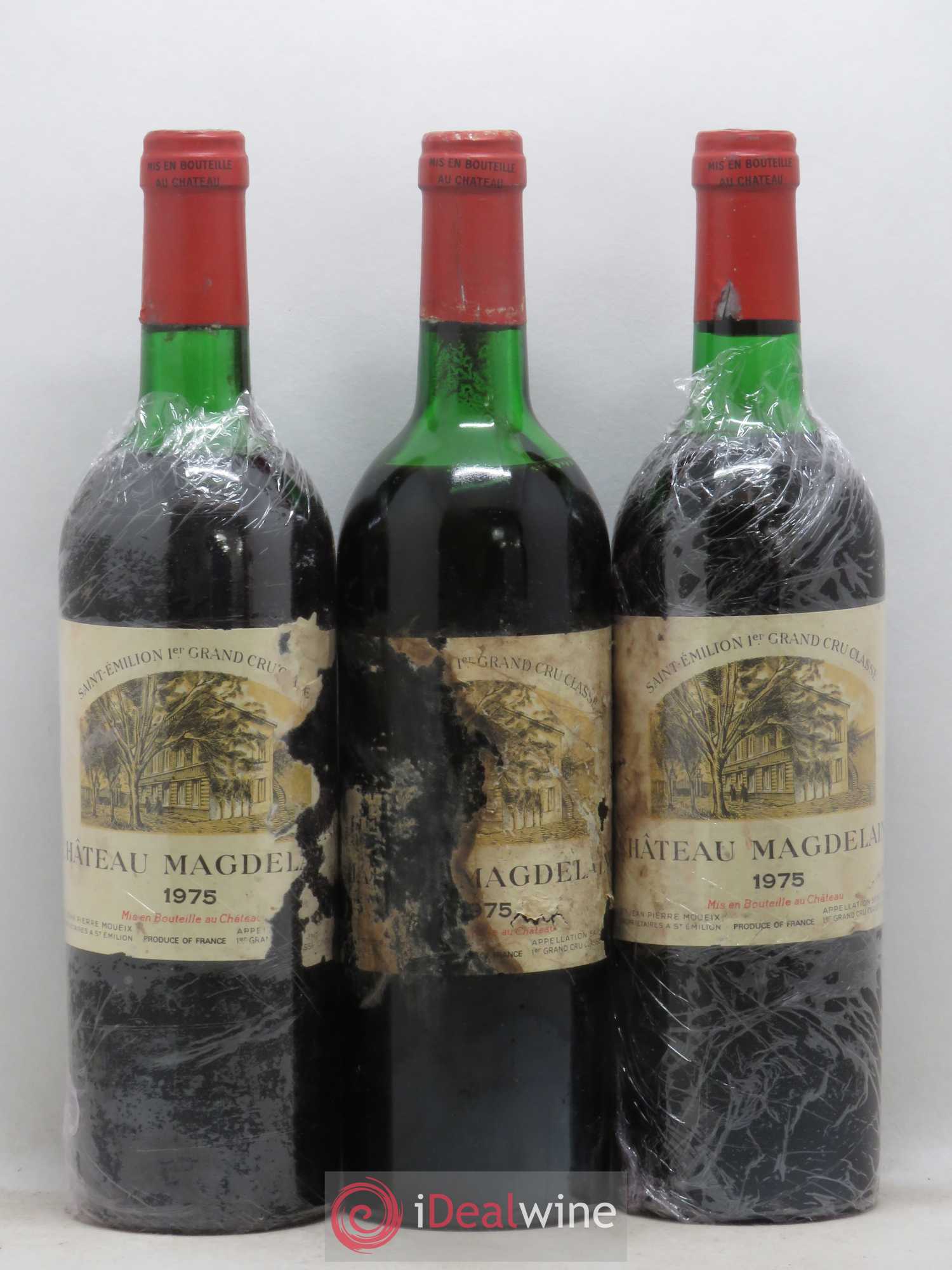 Château Magdelaine 1975 - Lot de 6 bouteilles - 1