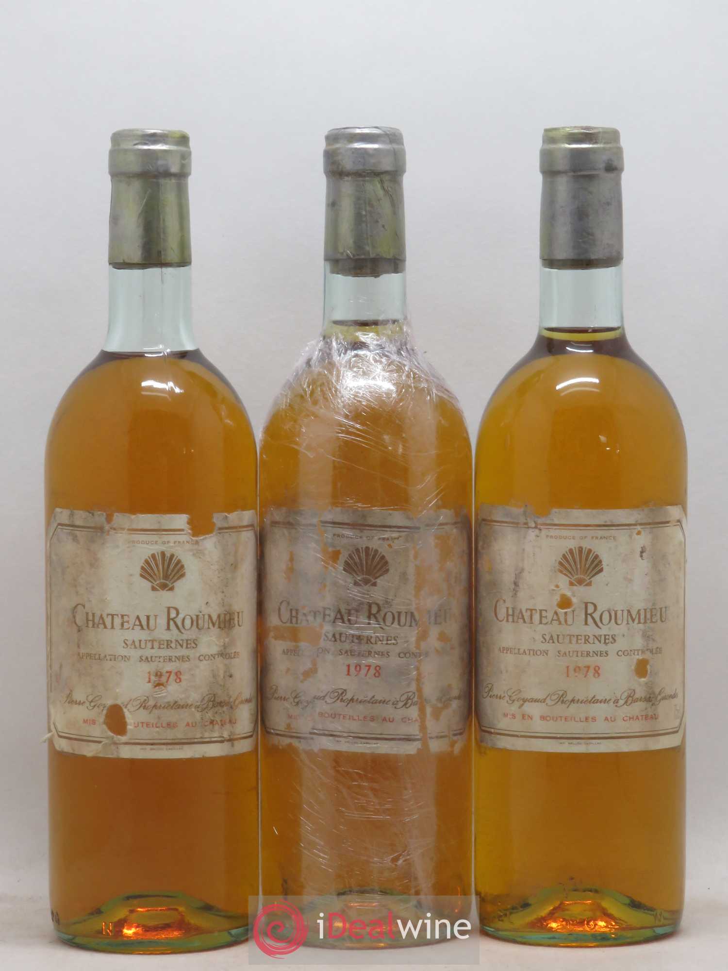 Sauternes Château Roumieu (sans prix de réserve) 1978 - Lotto di 6 bottiglie - 2