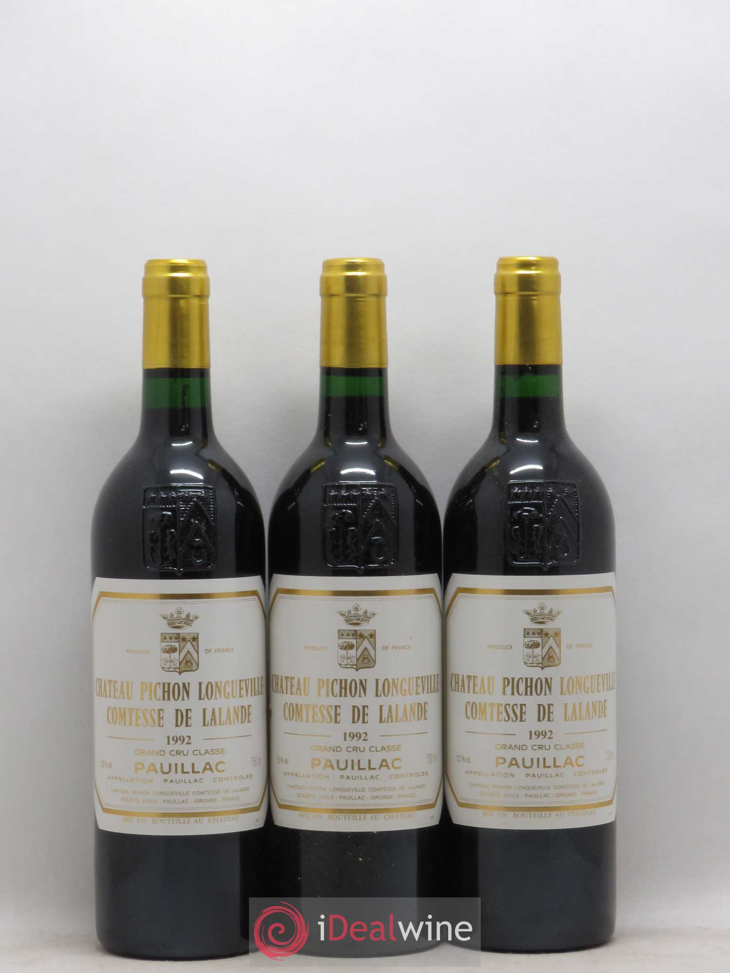 Château Pichon Longueville Comtesse de Lalande 2ème Grand Cru Classé 1992 - Lot de 6 bouteilles - 2