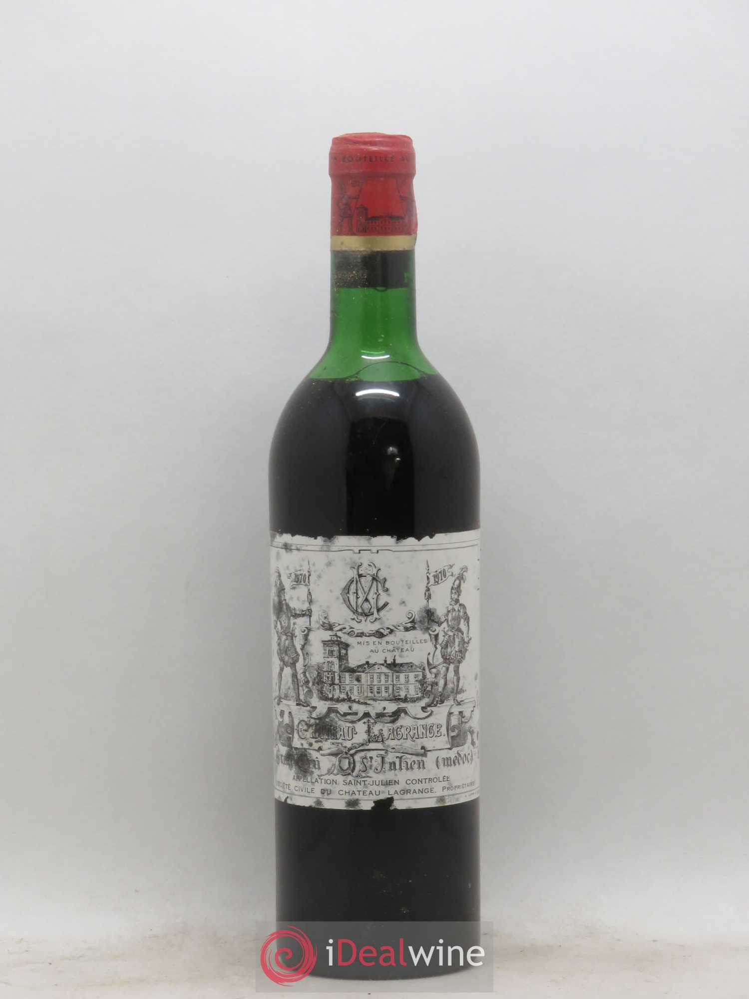 Château Lagrange 3ème Grand Cru Classé 1970 - Lot de 1 bouteille - 0