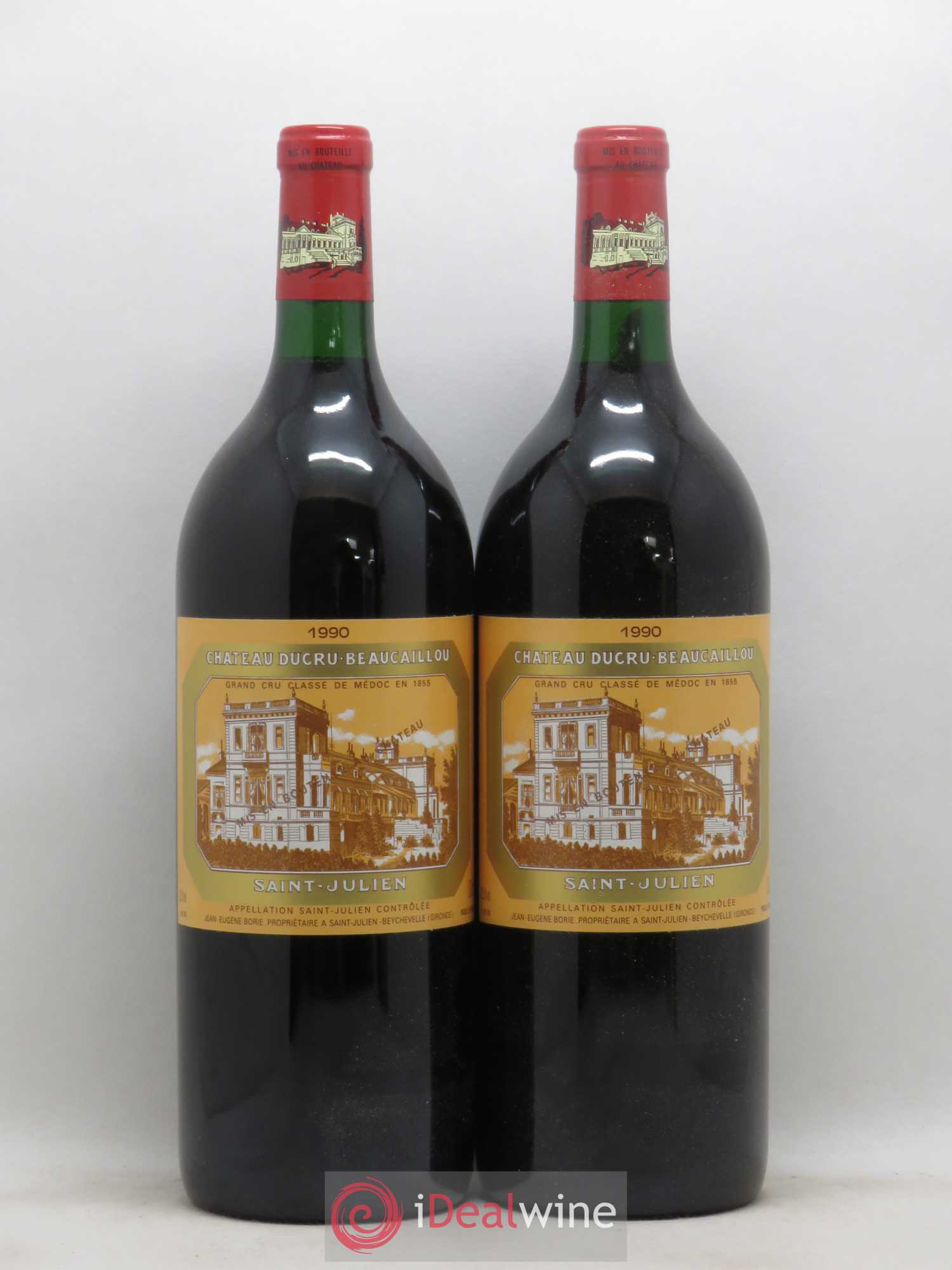 Château Ducru Beaucaillou 2ème Grand Cru Classé 1990 - Lot de 2 magnums - 0
