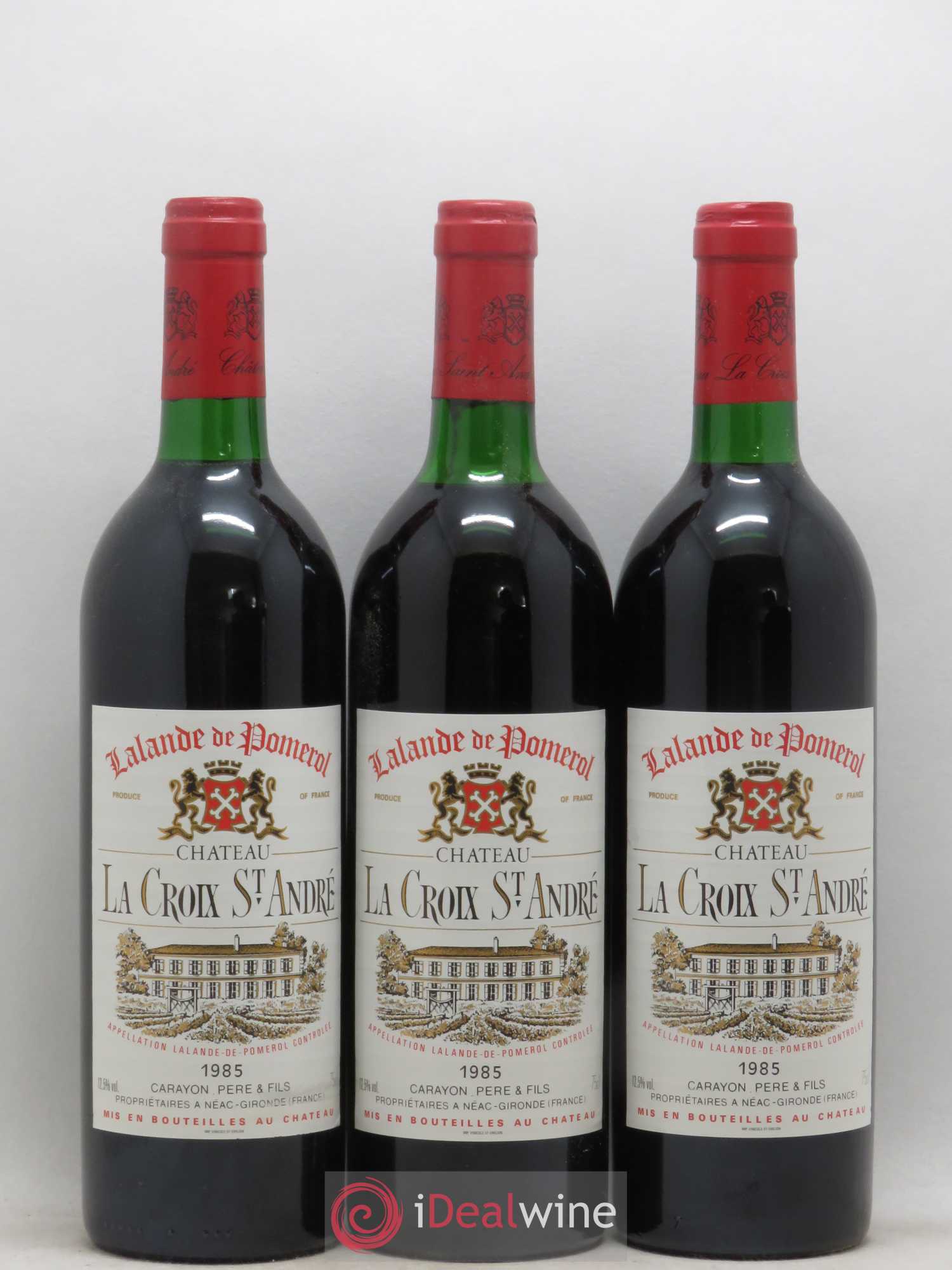 Château La Croix Saint André 1985 - Lot de 12 bouteilles - 4