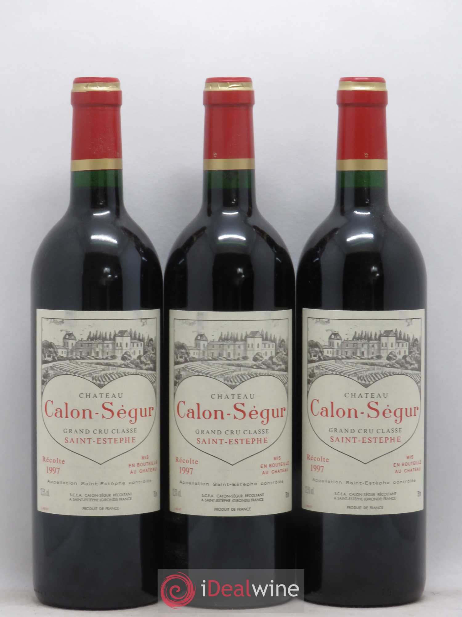 Château Calon Ségur 3ème Grand Cru Classé 1997 - Lot de 6 bouteilles - 2