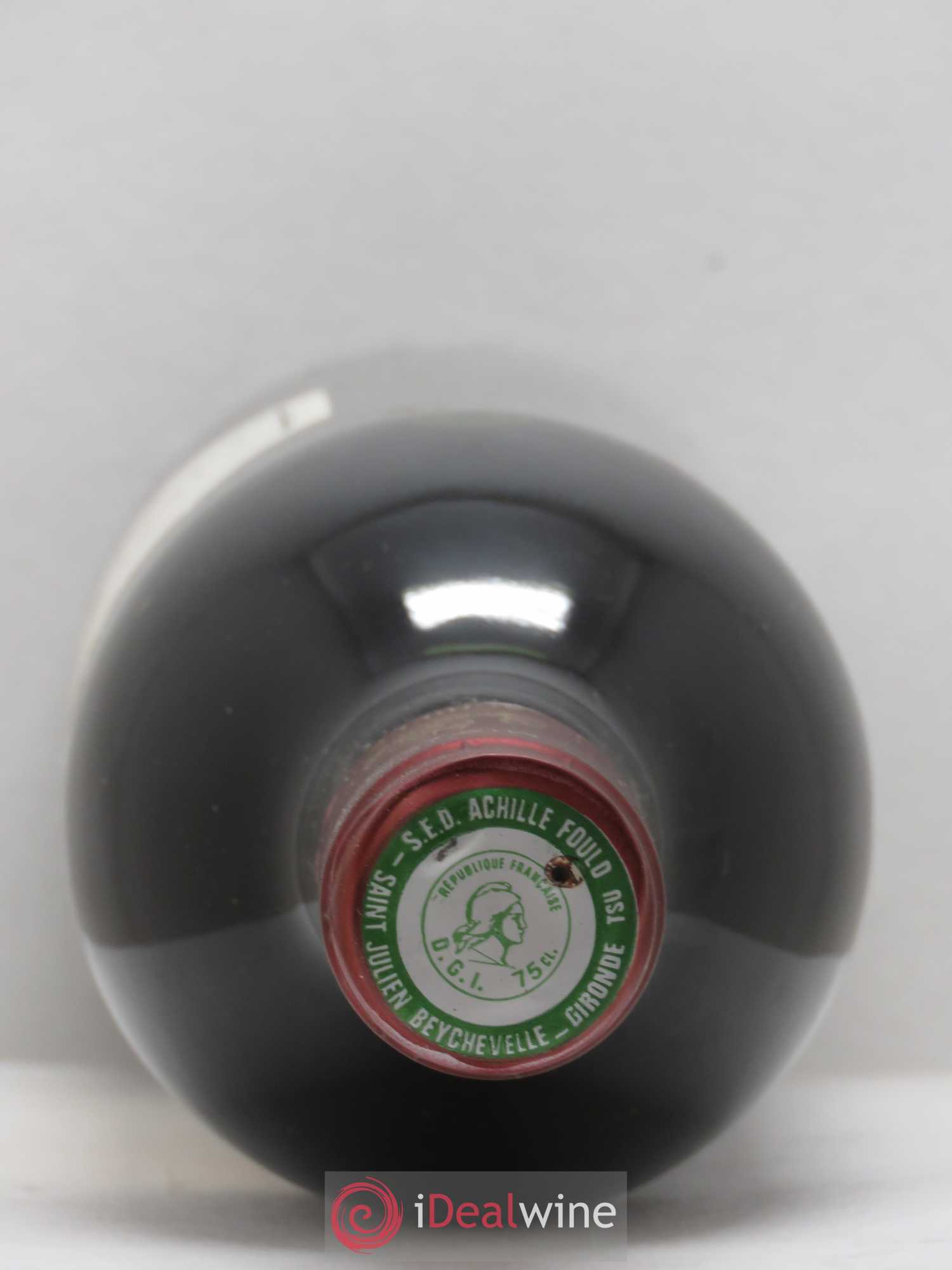 Château Beychevelle 4ème Grand Cru Classé 1982 - Lot de 1 bouteille - 1