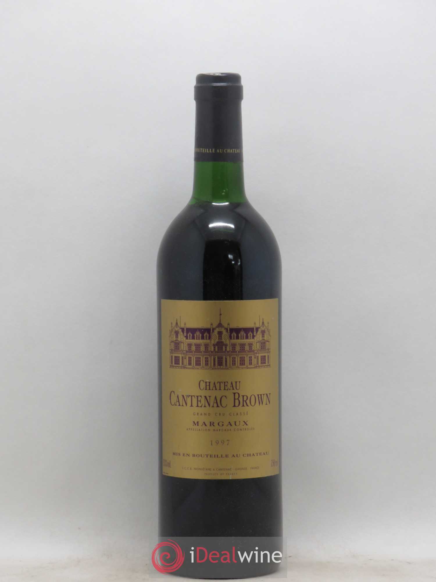 Château Cantenac Brown 3ème Grand Cru Classé 1997 - Lot de 1 bouteille - 0