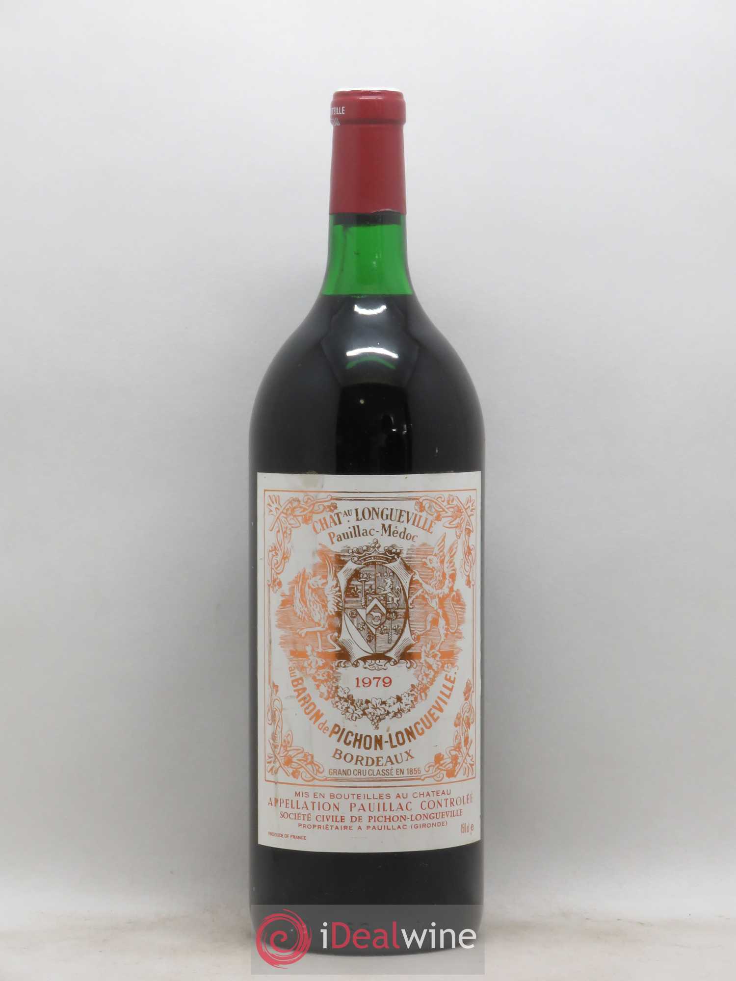 Pichon Longueville Baron 2ème Grand Cru Classé 1979 - Lot de 1 magnum - 0