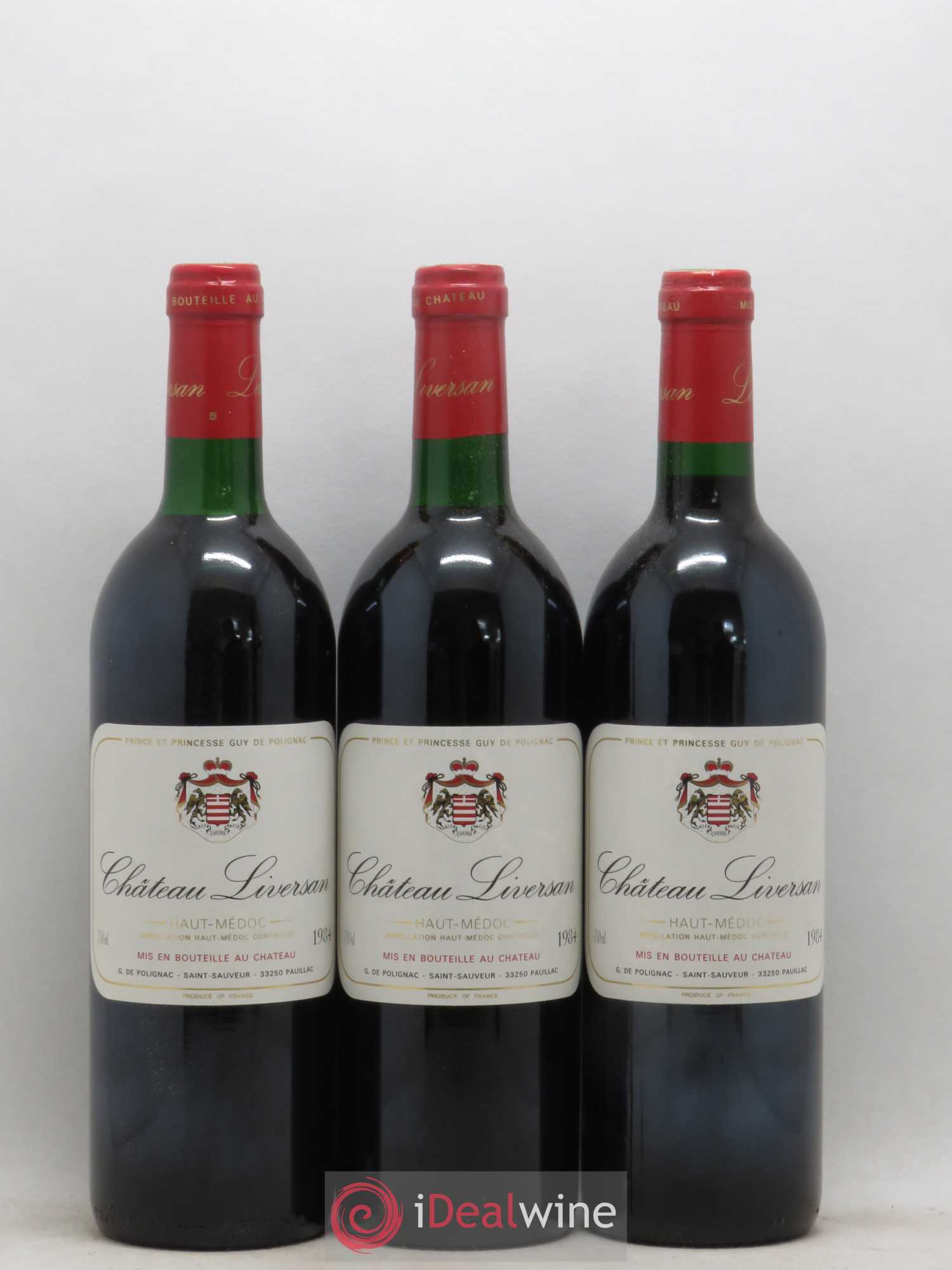 Château Liversan Cru Bourgeois 1984 - Lot de 6 bouteilles - 2