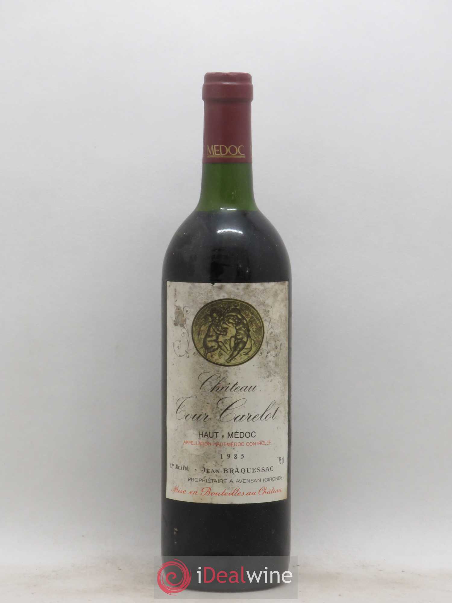 Haut Médoc Tour Carelot 1985 - Posten von 1 Flasche - 0