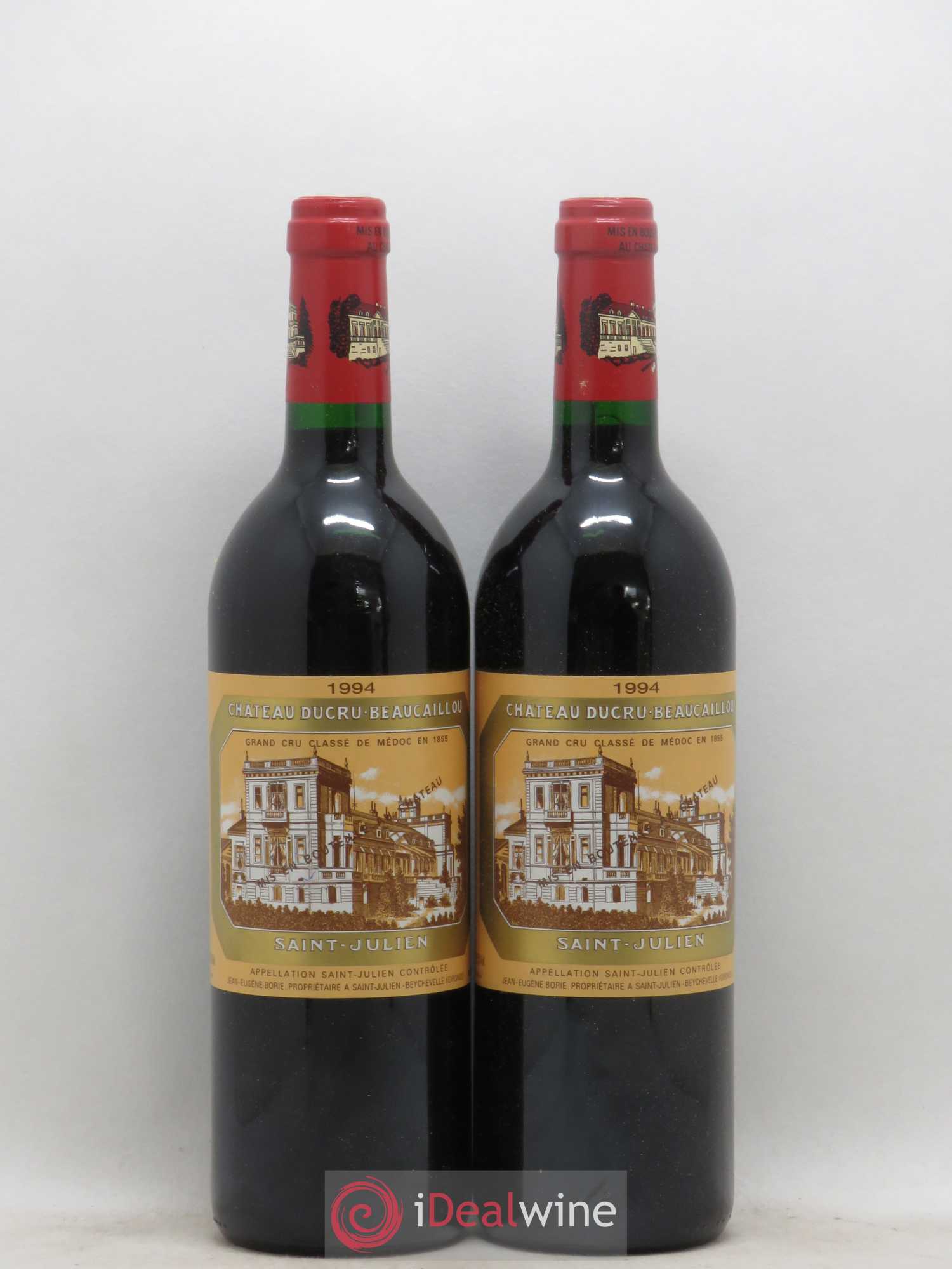 Château Ducru Beaucaillou 2ème Grand Cru Classé 1994 - Lot de 2 bouteilles - 0