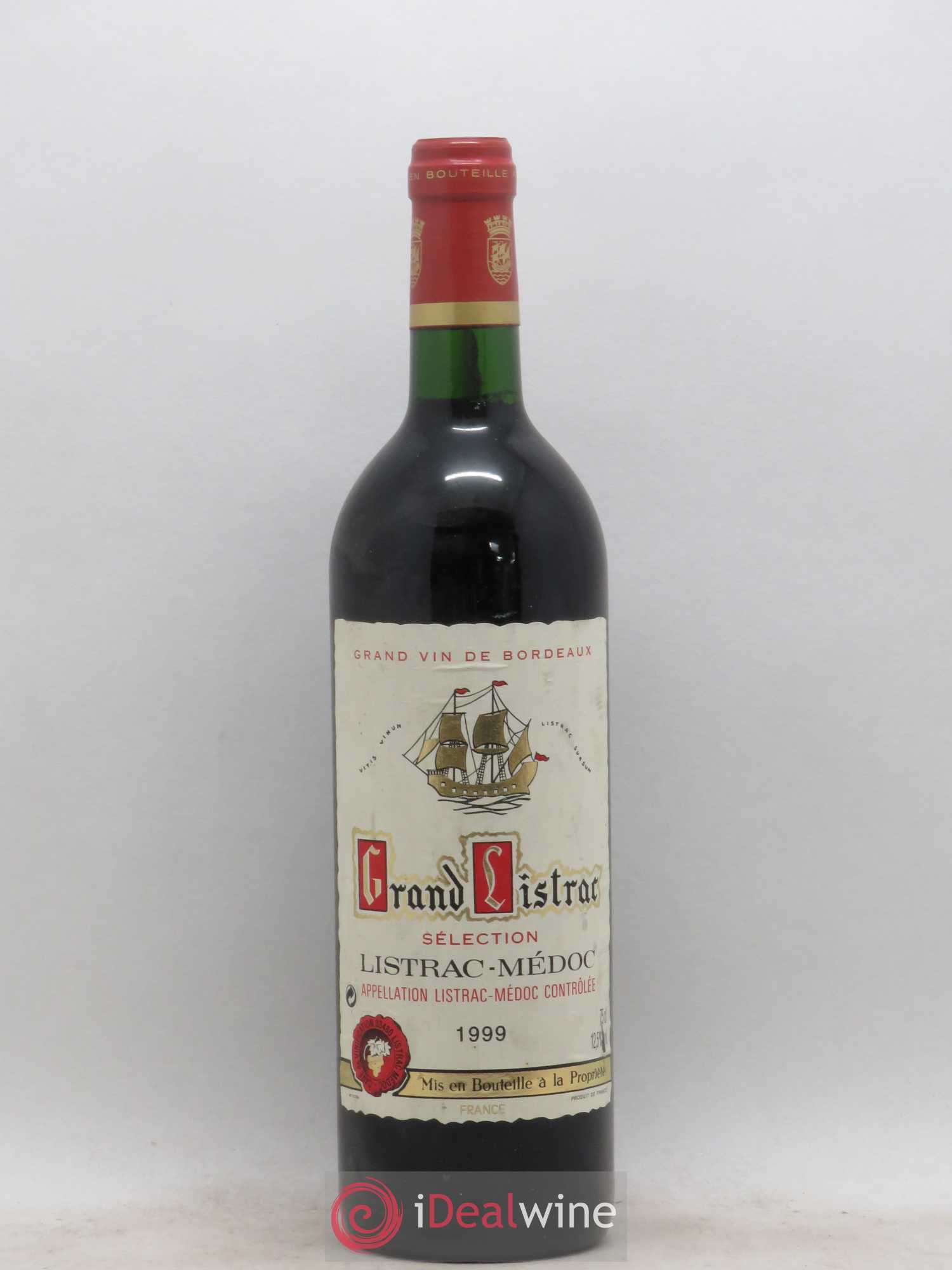 Listrac-Médoc Grand Listrac (sans prix de réserve) 1999 - Posten von 1 Flasche - 0