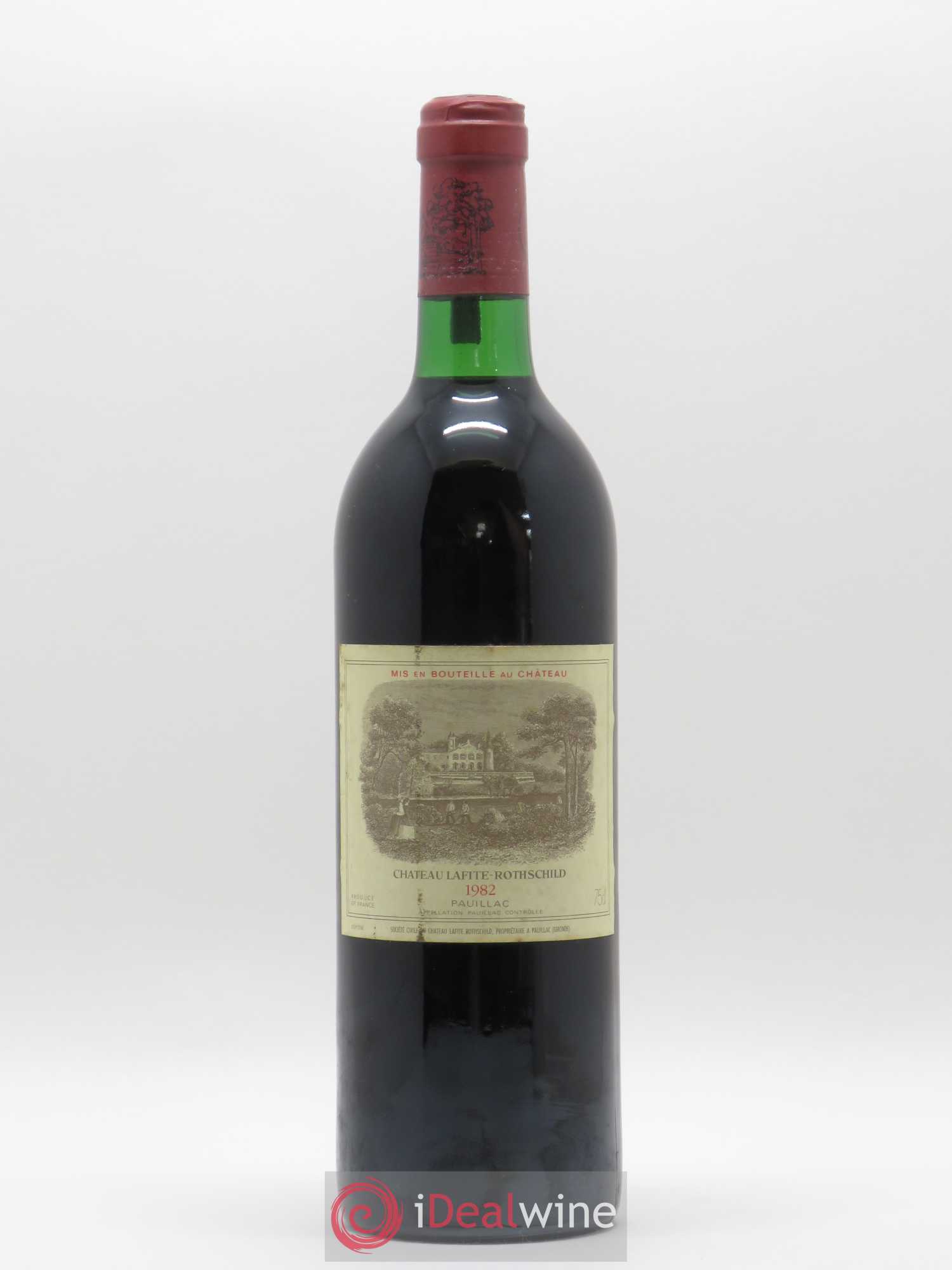 Château Lafite Rothschild 1er Grand Cru Classé 1982 - Lot de 1 bouteille - 0