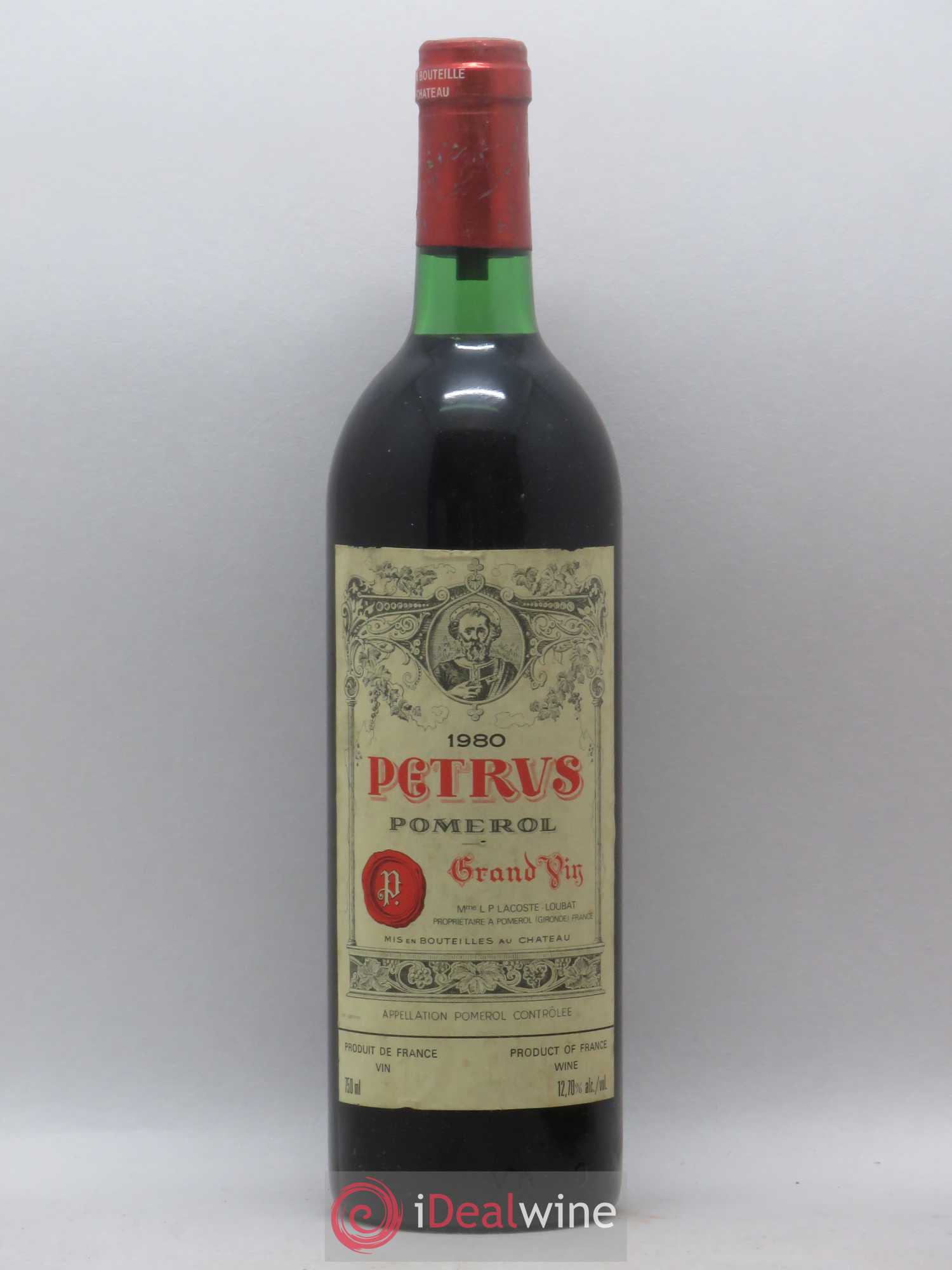 Petrus 1980 - Lot de 1 bouteille - 0