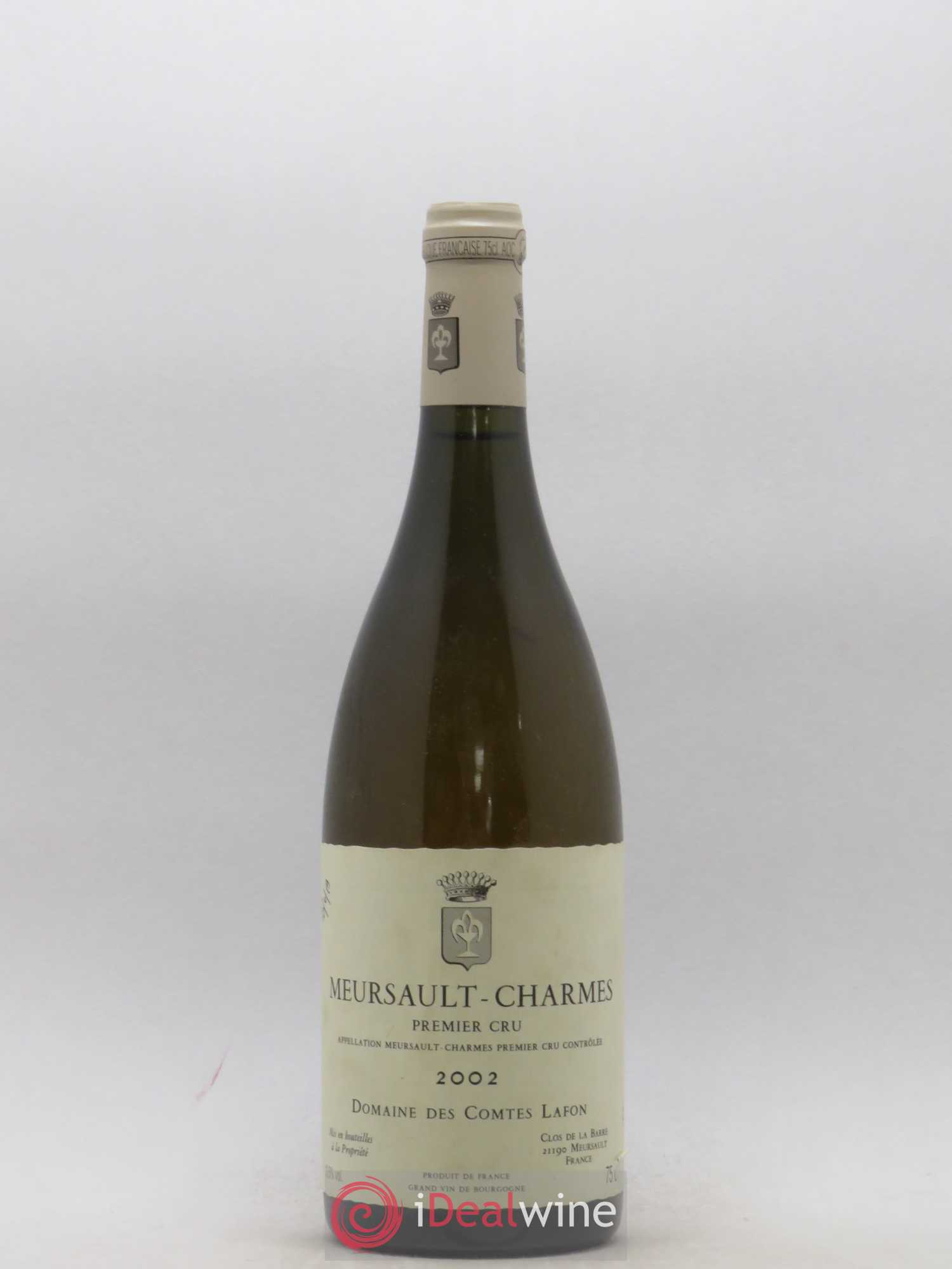 Meursault 1er Cru Charmes Comtes Lafon (Domaine des) 2002 - Posten von 1 Flasche - 0