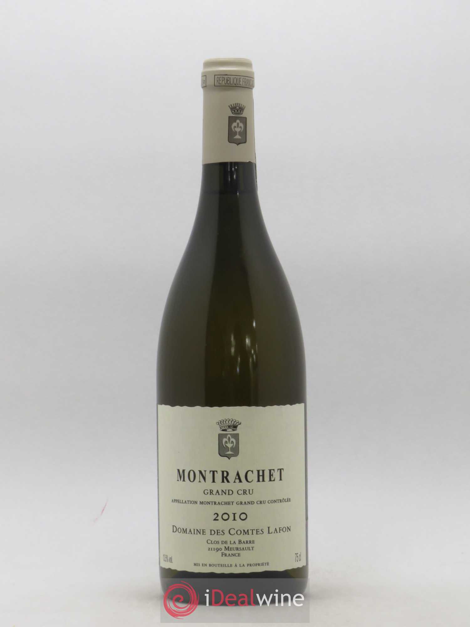 Montrachet Grand Cru Comtes Lafon (Domaine des) 2010 - Lot de 1 bouteille - 0