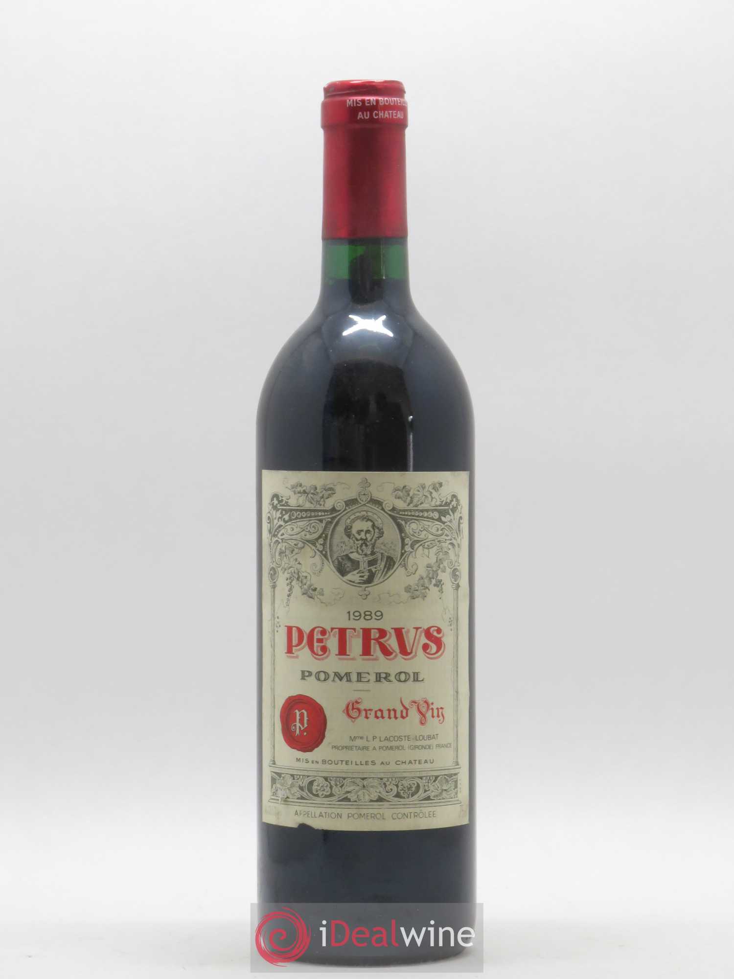 Petrus 1989 - Lot de 1 bouteille - 0