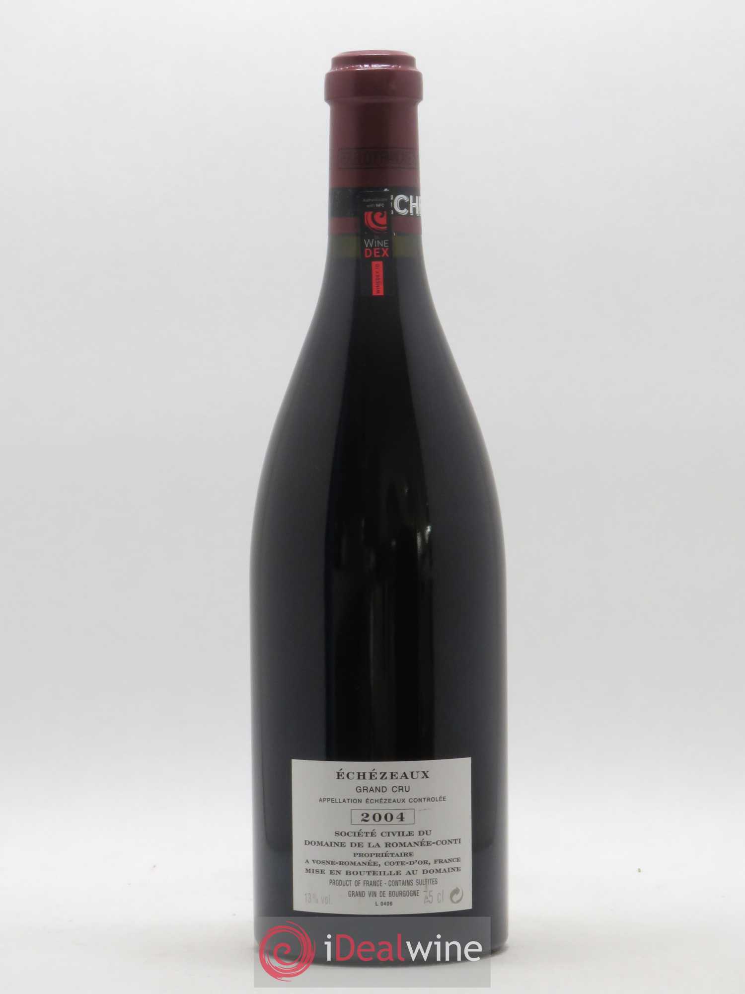 Echezeaux Grand Cru Domaine de la Romanée-Conti 2004 - Lot de 1 bouteille - 1