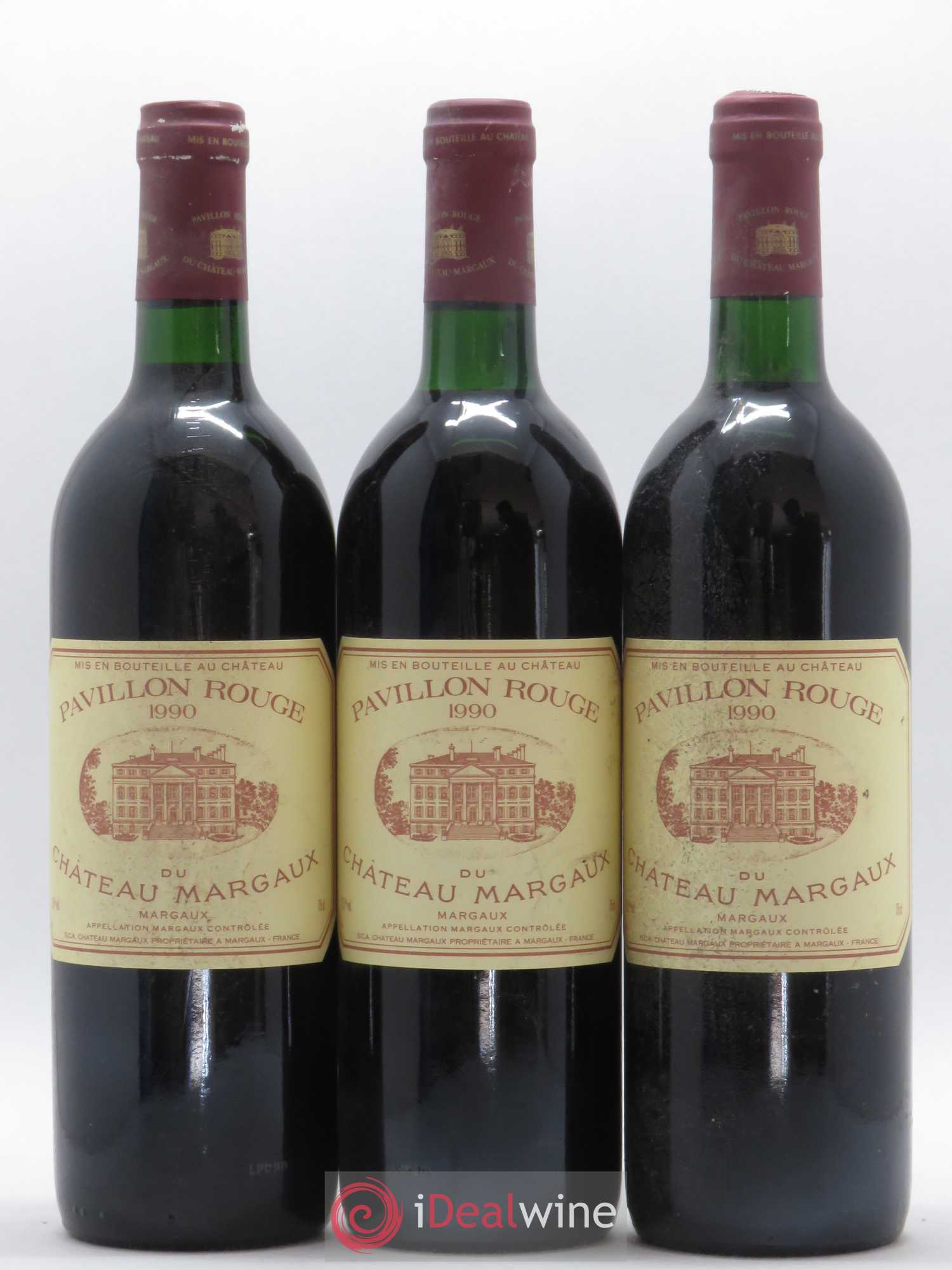 Pavillon Rouge du Château Margaux Second Vin 1990 - Lot de 12 bouteilles - 3