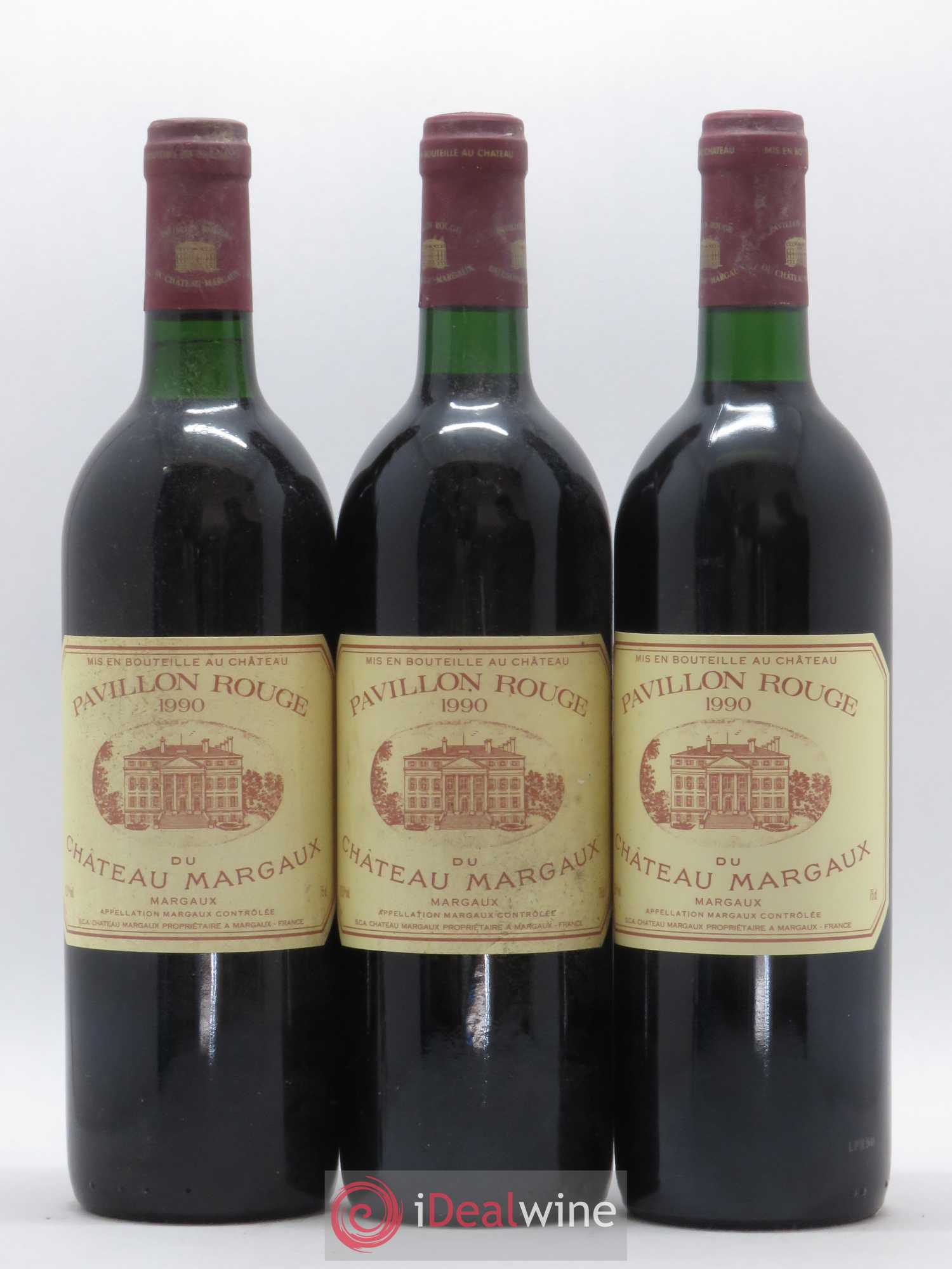 Pavillon Rouge du Château Margaux Second Vin 1990 - Lot de 6 bouteilles - 2