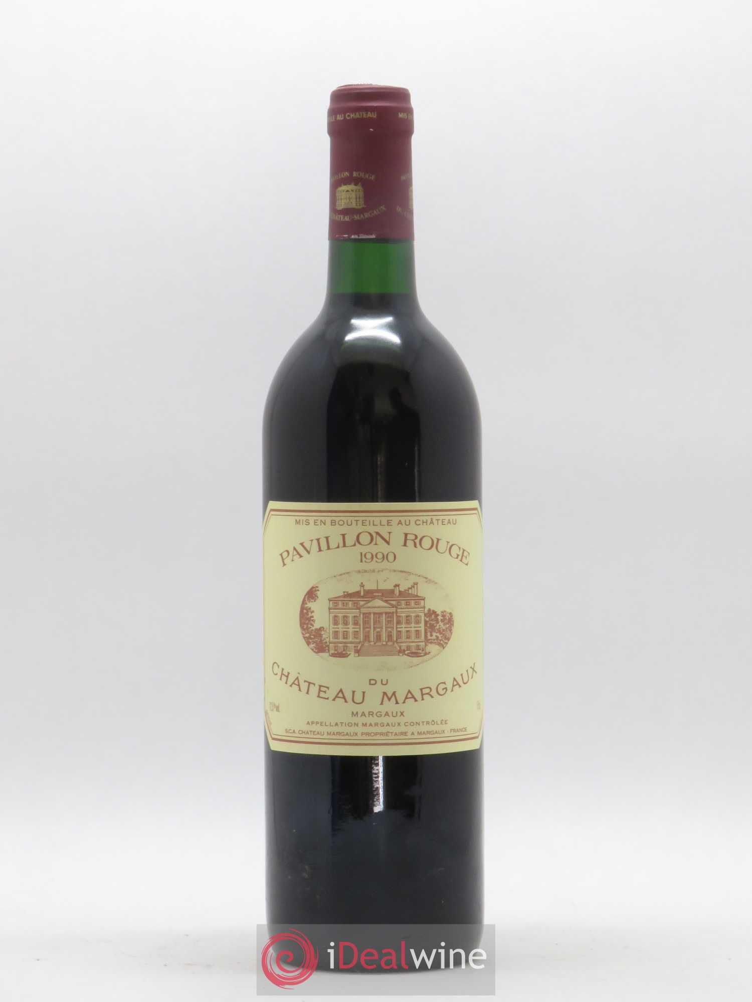 Pavillon Rouge du Château Margaux Second Vin 1990 - Lot de 1 bouteille - 0