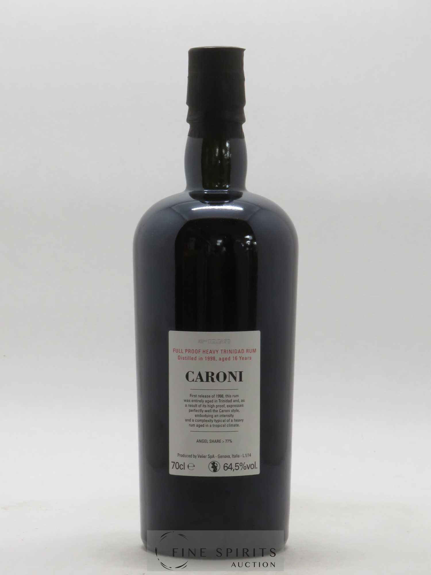 Caroni 16 years 1998 Velier Full Proof 32nd Release - One of 2750 - bottled 2014 - Lot de 1 bouteille - 2