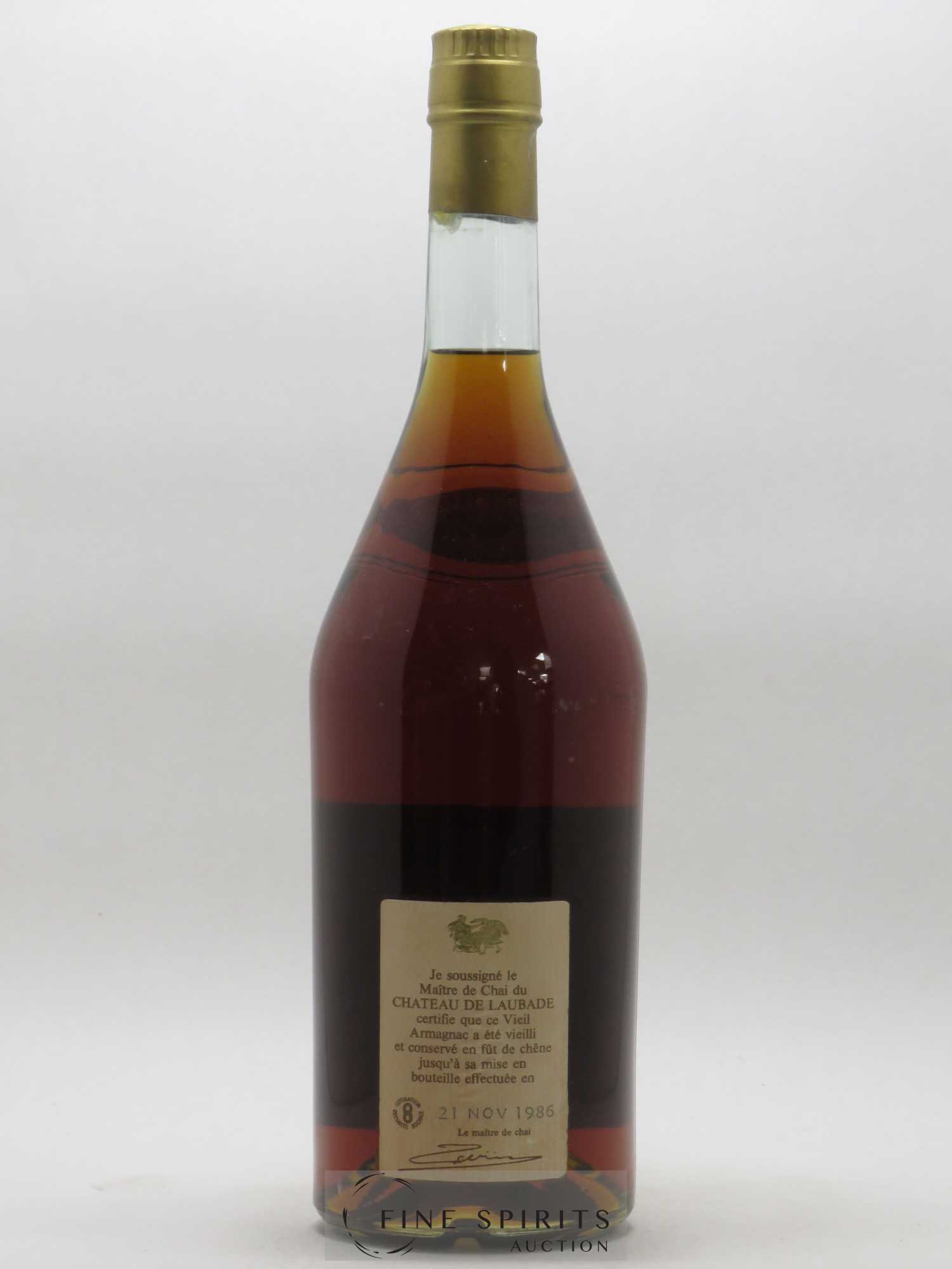 Château de Laubade Of. Hors d'Age mis en bouteille en 1986 - Posten von 1 Magnum - 1