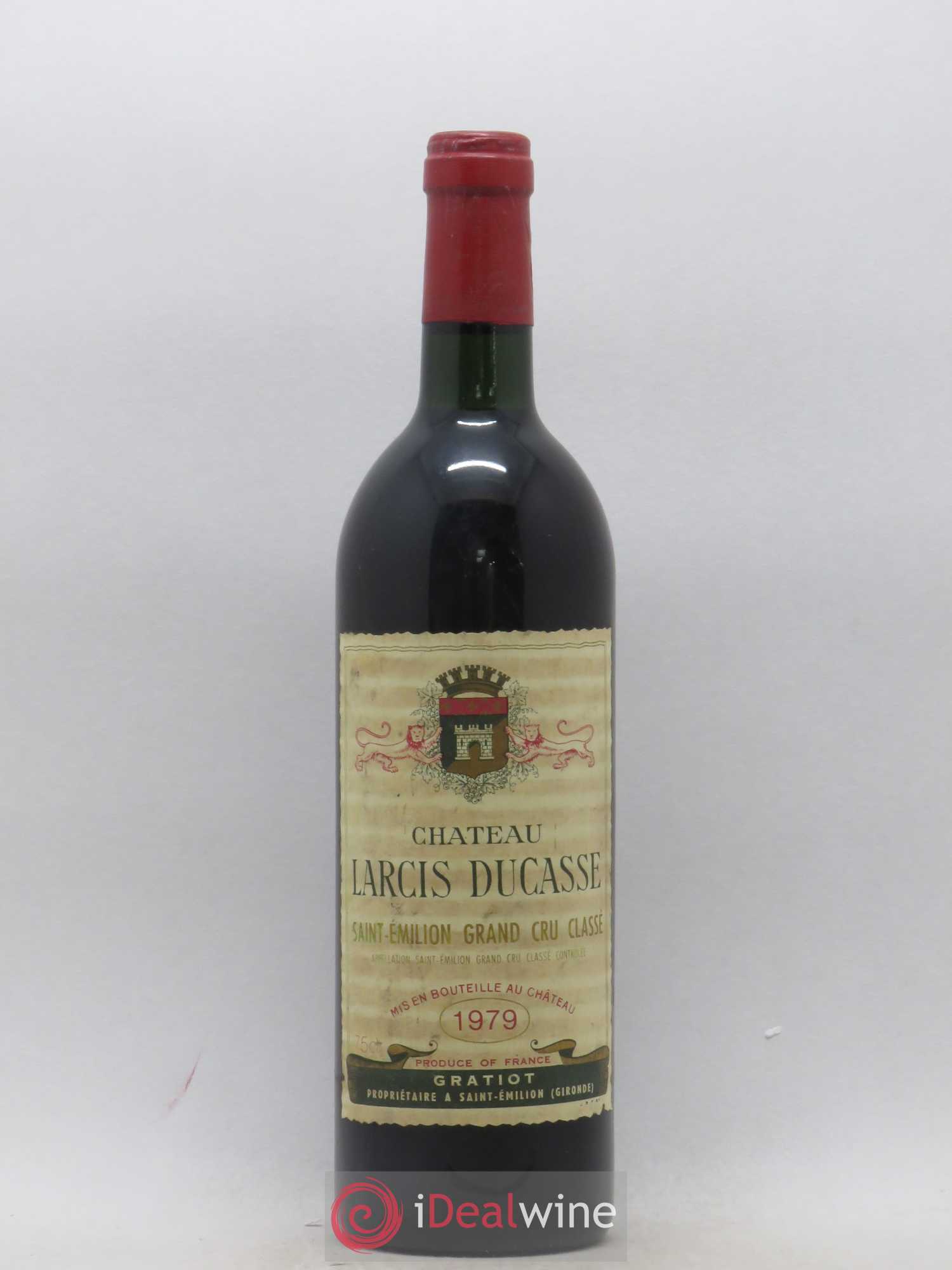 Château Larcis Ducasse 1er Grand Cru Classé B 1979 - Lot de 1 bouteille - 0