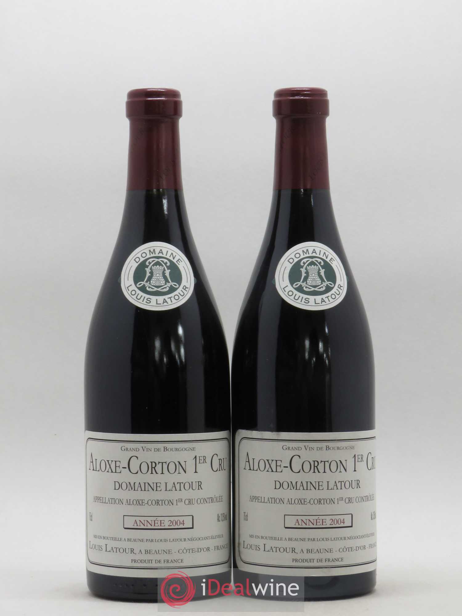 Aloxe-Corton 1er Cru Louis Latour 2004 - Lot de 2 bouteilles - 0
