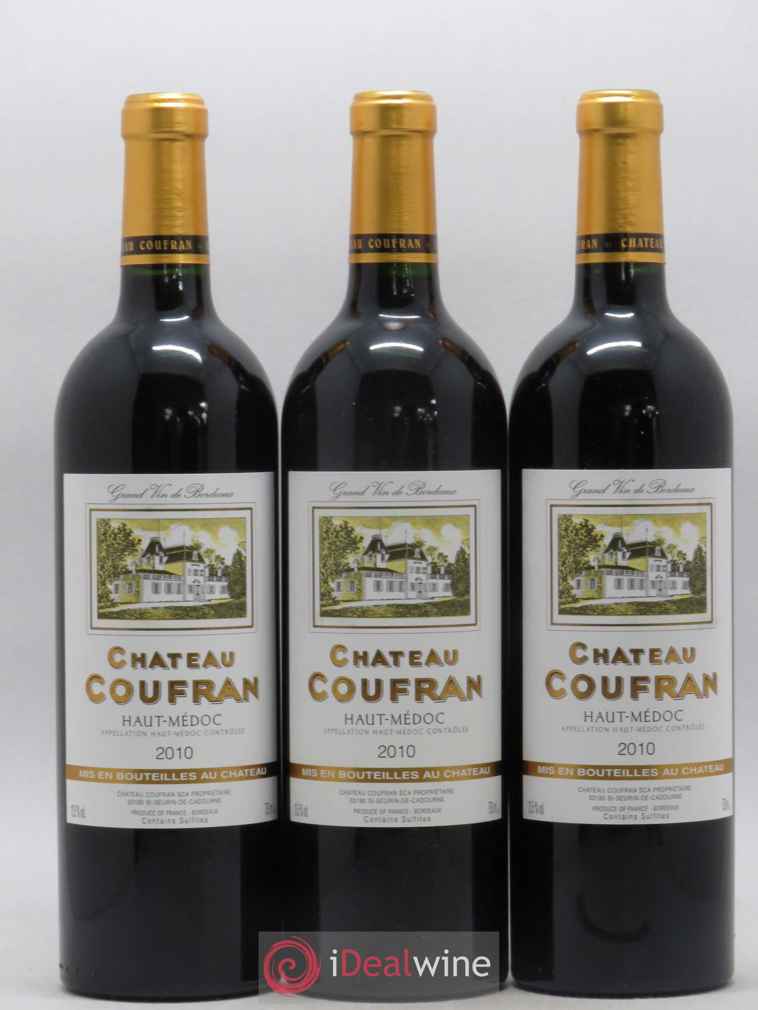 Château Coufran Cru Bourgeois 2010 - Lot de 6 bouteilles - 2