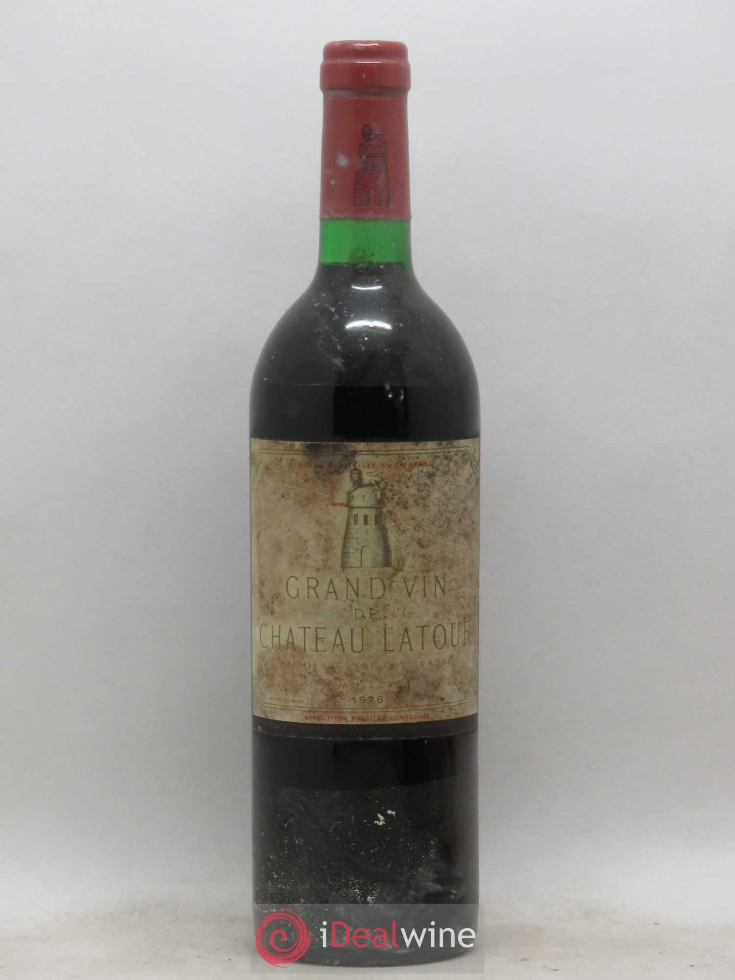 Château Latour 1er Grand Cru Classé 1976 - Lot de 1 bouteille - 0