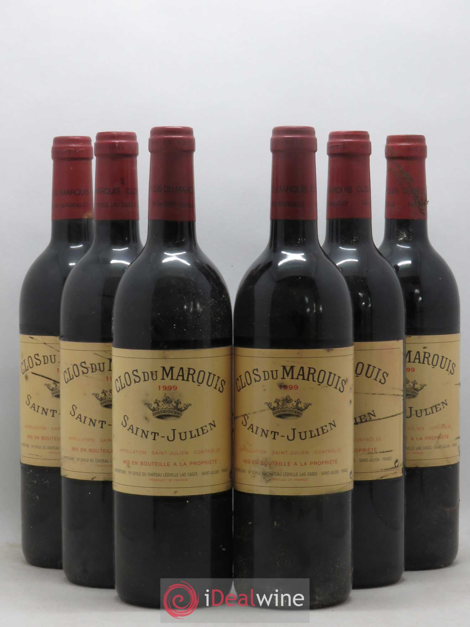 Clos du Marquis 1999 - Lot de 6 bouteilles - 0