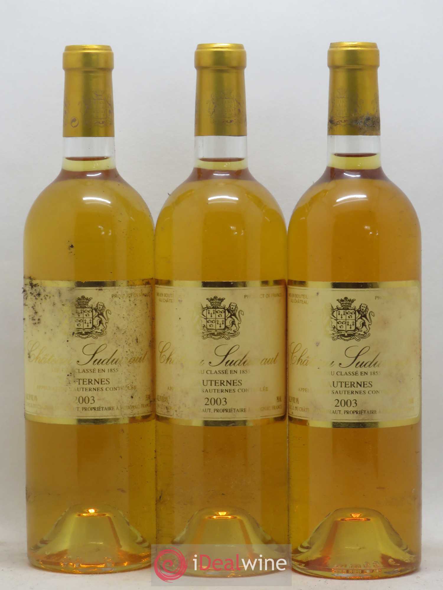 Château Suduiraut 1er Grand Cru Classé 2003 - Lotto di 6 bottiglie - 2