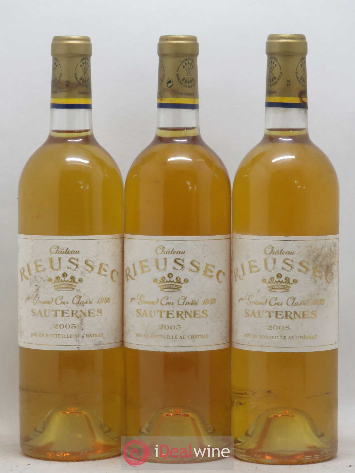 Château Rieussec 1er Grand Cru Classé 2005 - Lotto di 6 bottiglie - 1