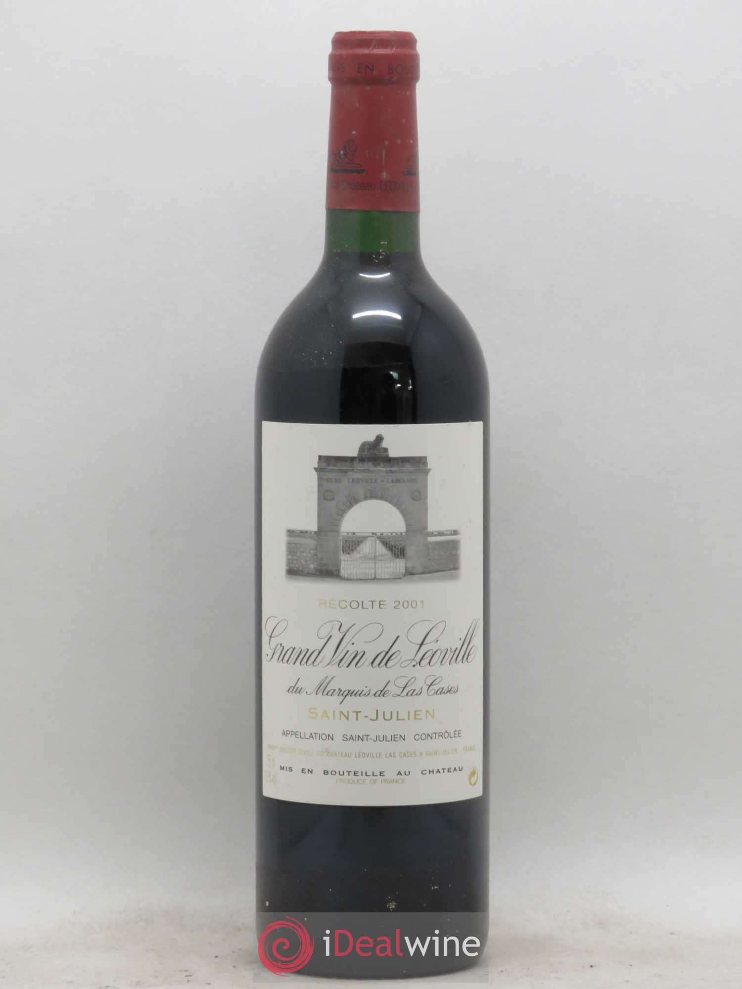 Château Léoville Las Cases 2ème Grand Cru Classé 2001 - Lot de 1 bouteille - 0