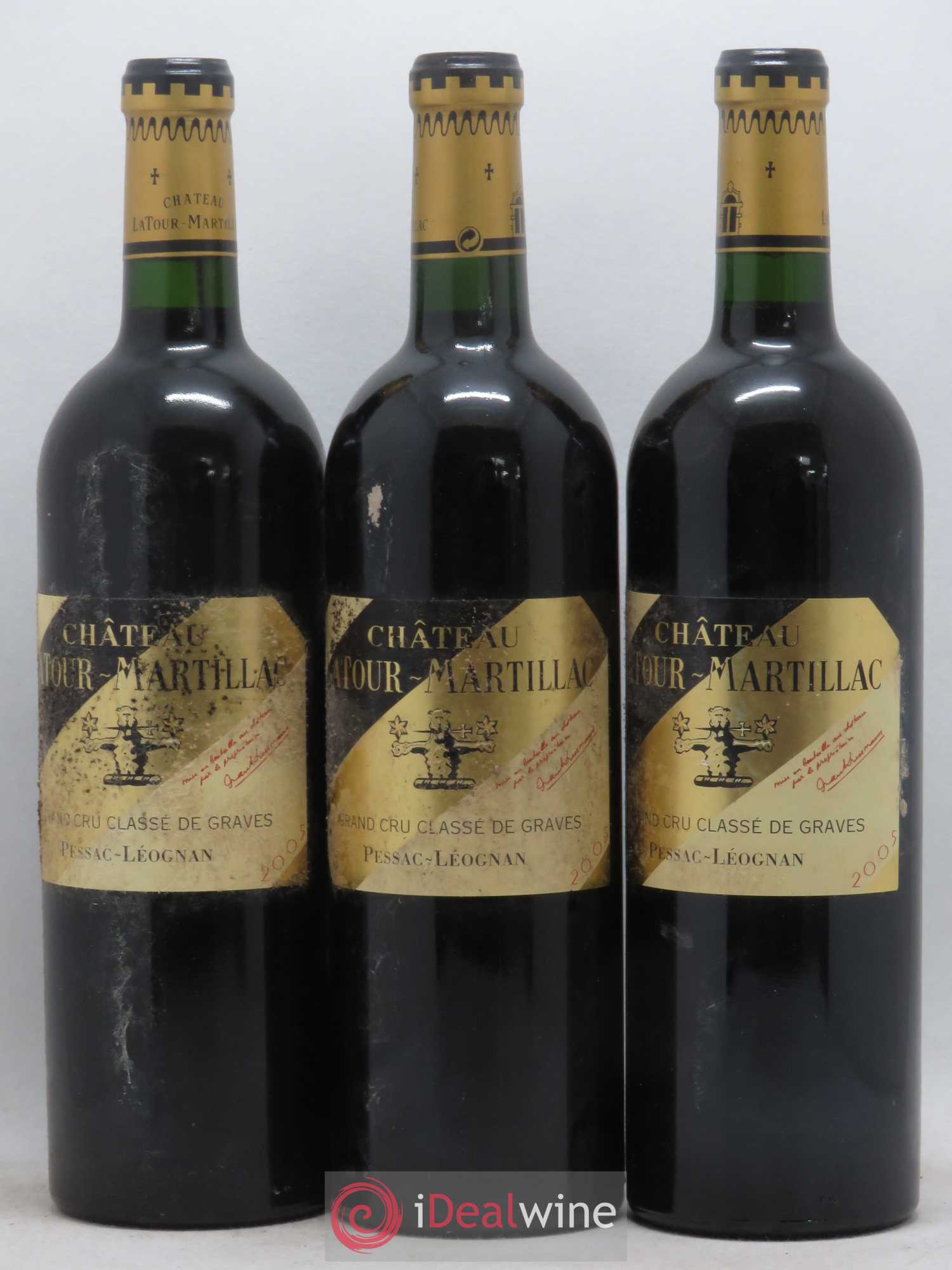 Château Latour-Martillac Cru Classé de Graves 2005 - Lot de 6 bouteilles - 1